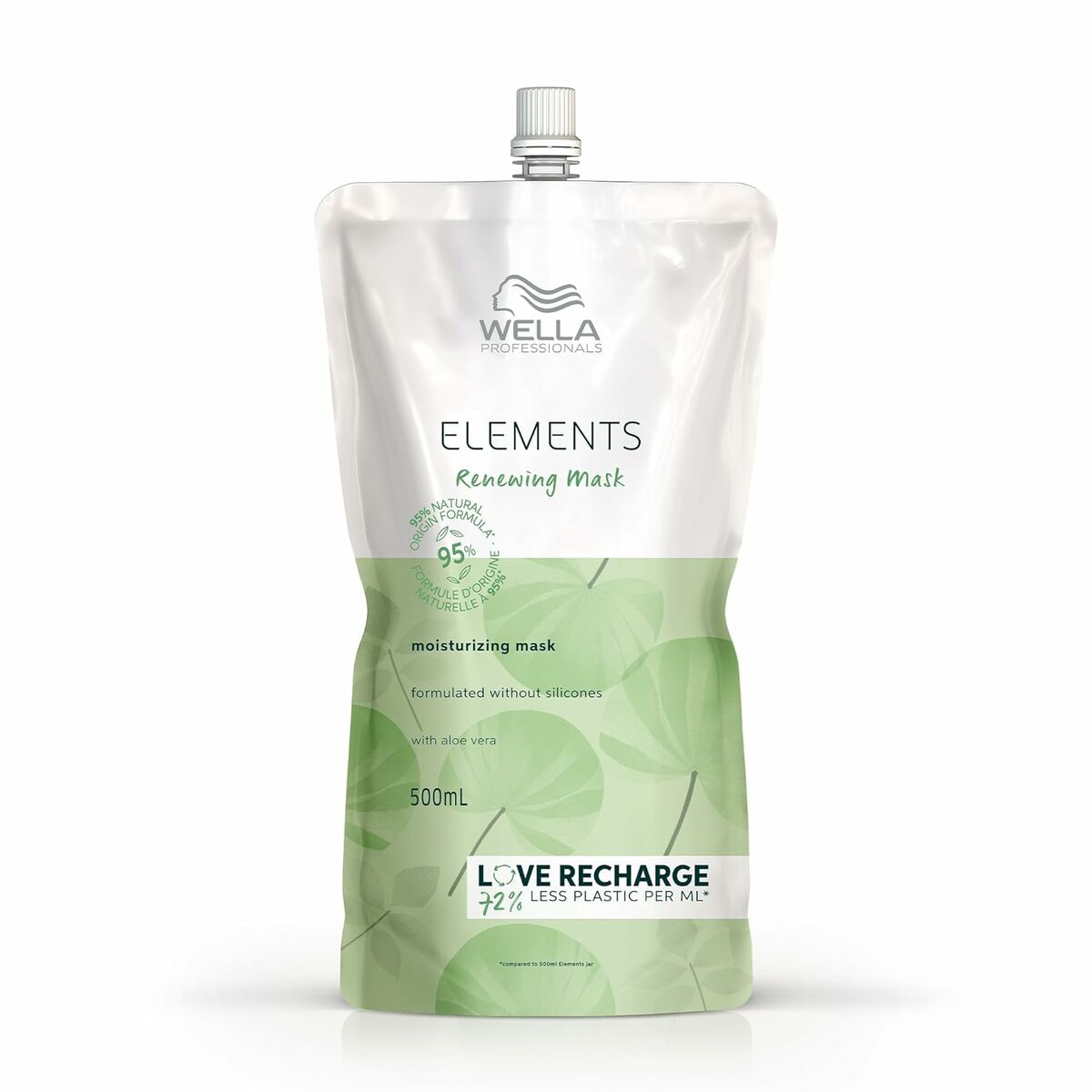 Maschera capillare Wella Elements Ricarica idratante 500 ml-2