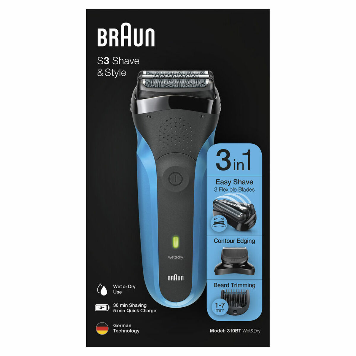 Электробритва Braun 310BT-2