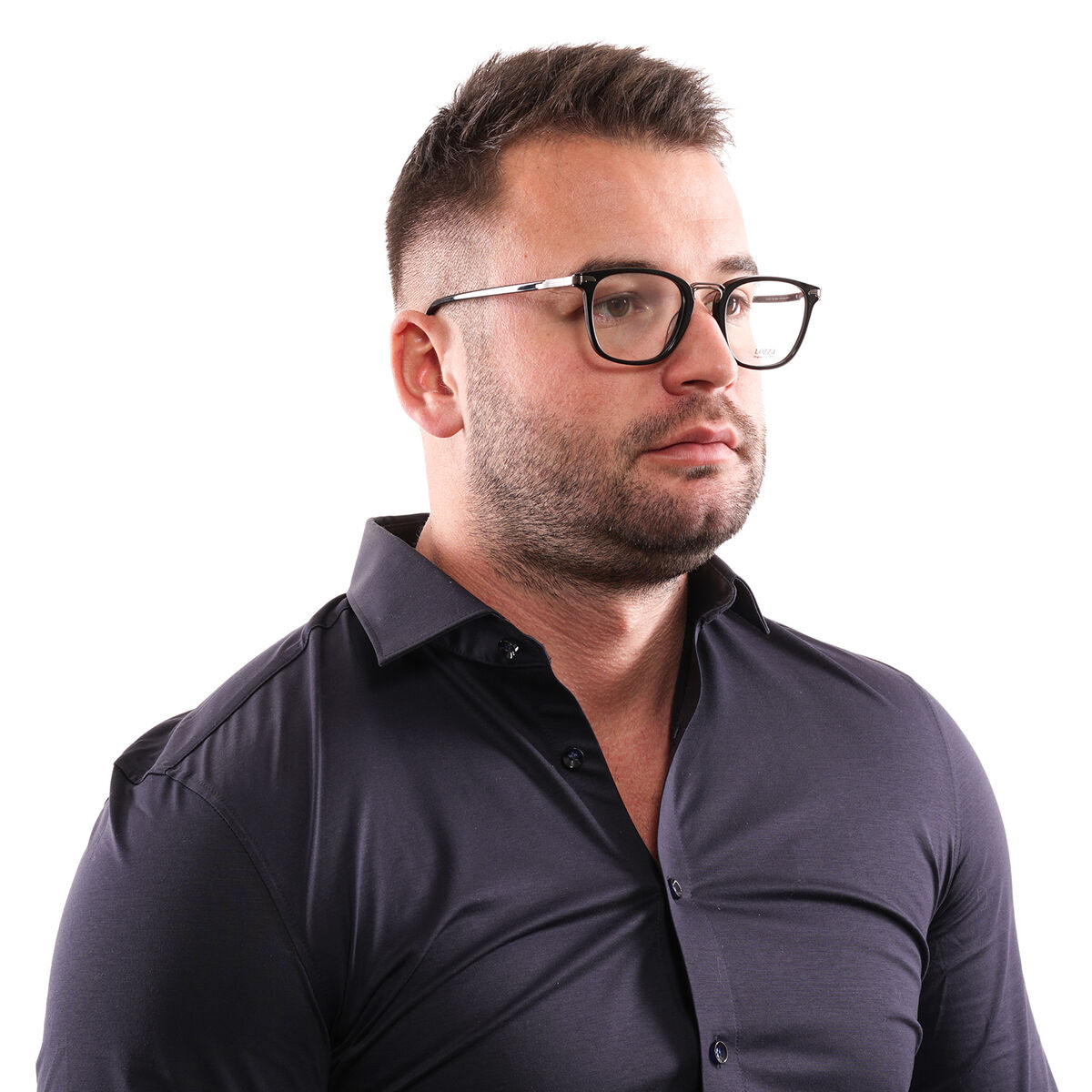 Unisex de Seda para os pontos de Lozza VL4152 500BLK-5