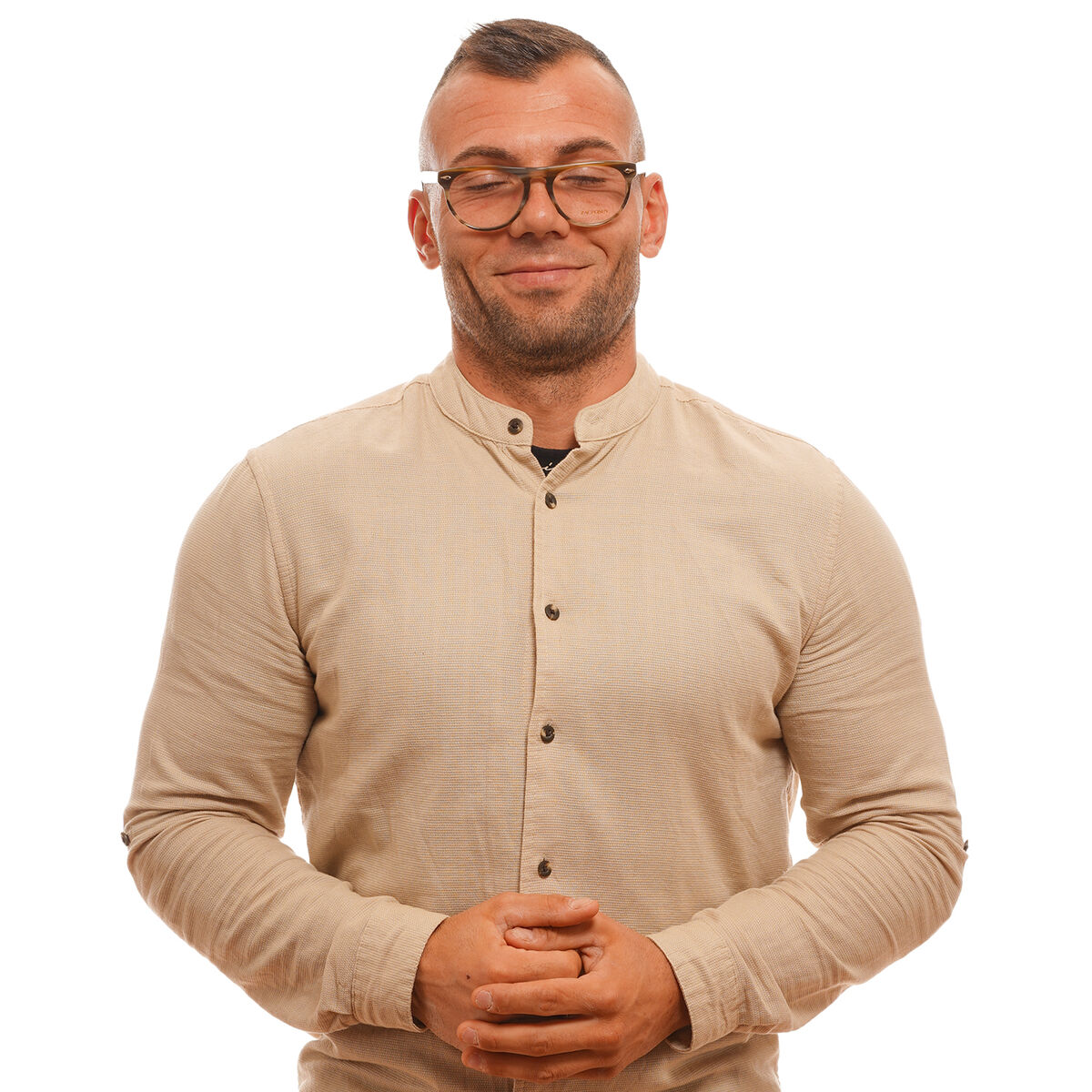 안경을위한 남성 프레임 Zac Posen ZIDE 53BR-4