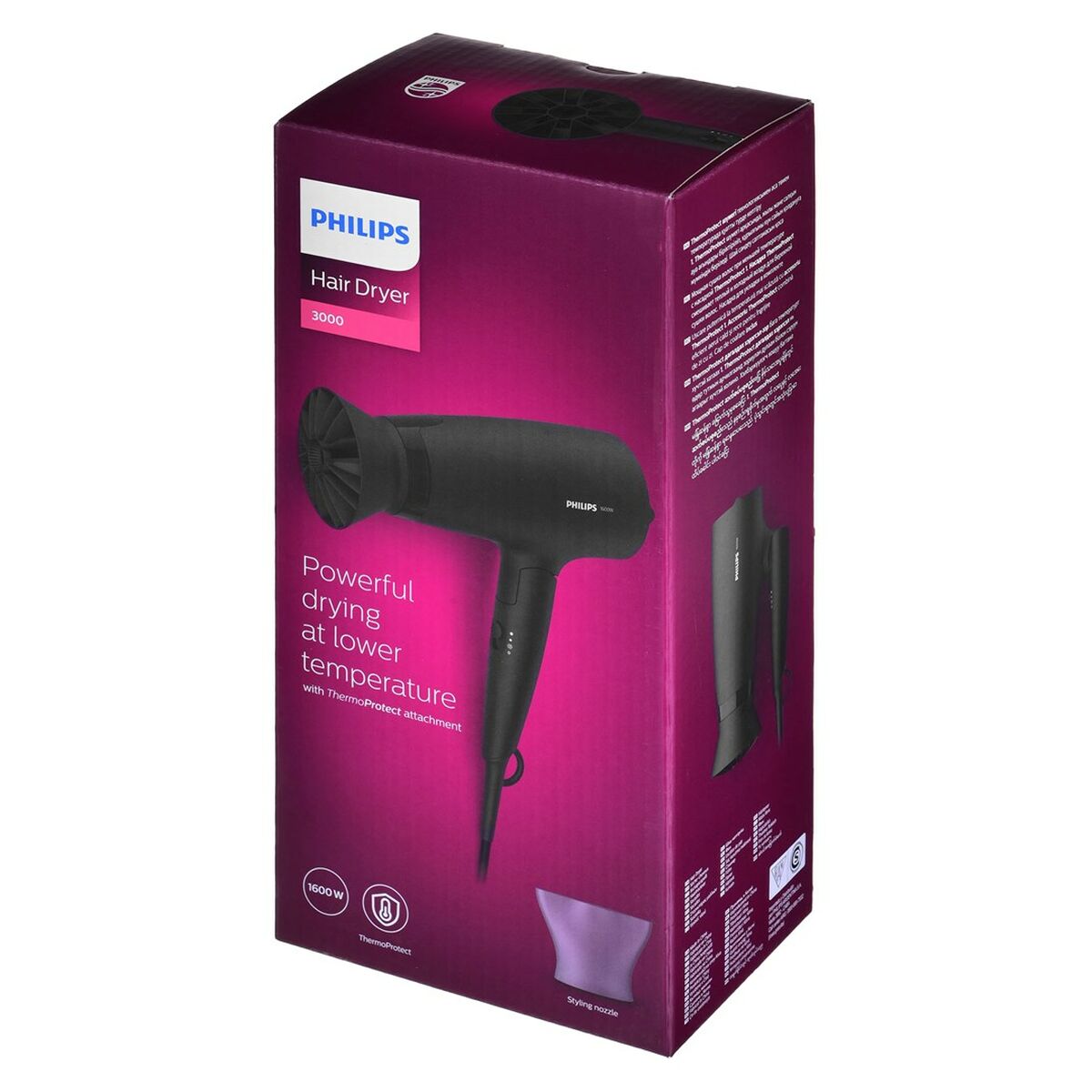 Фен Philips BHD308/10     * Чёрный 1600 W-5