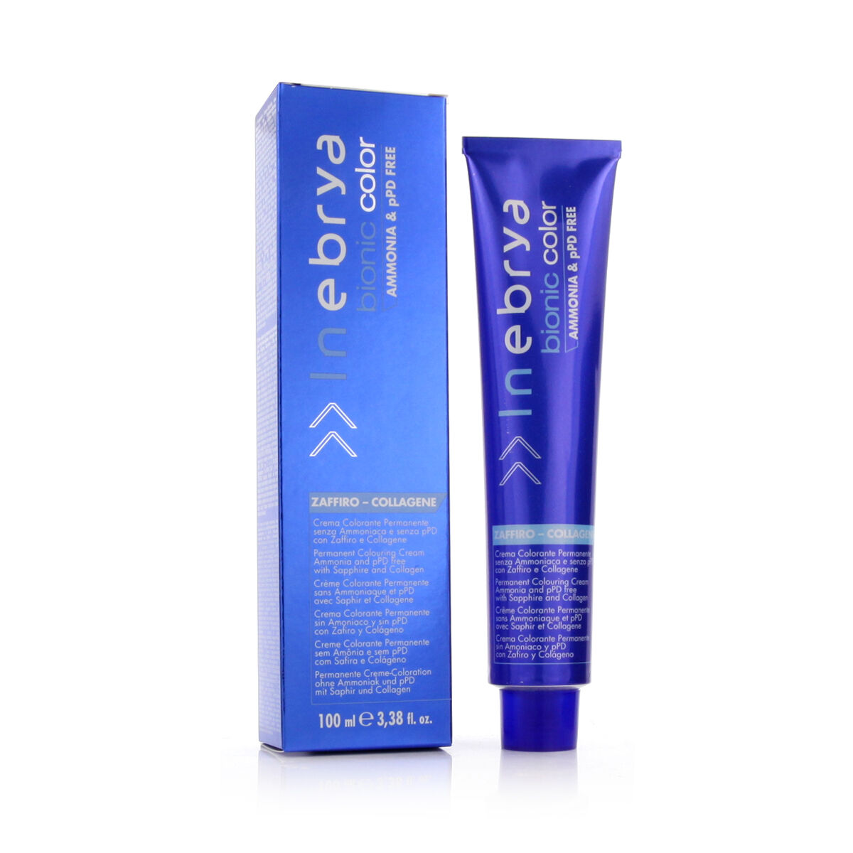Inebrya Bionic Color NBC 5/5 Light Chestnut Mahogany (100 ml) перманентті крем-бояу