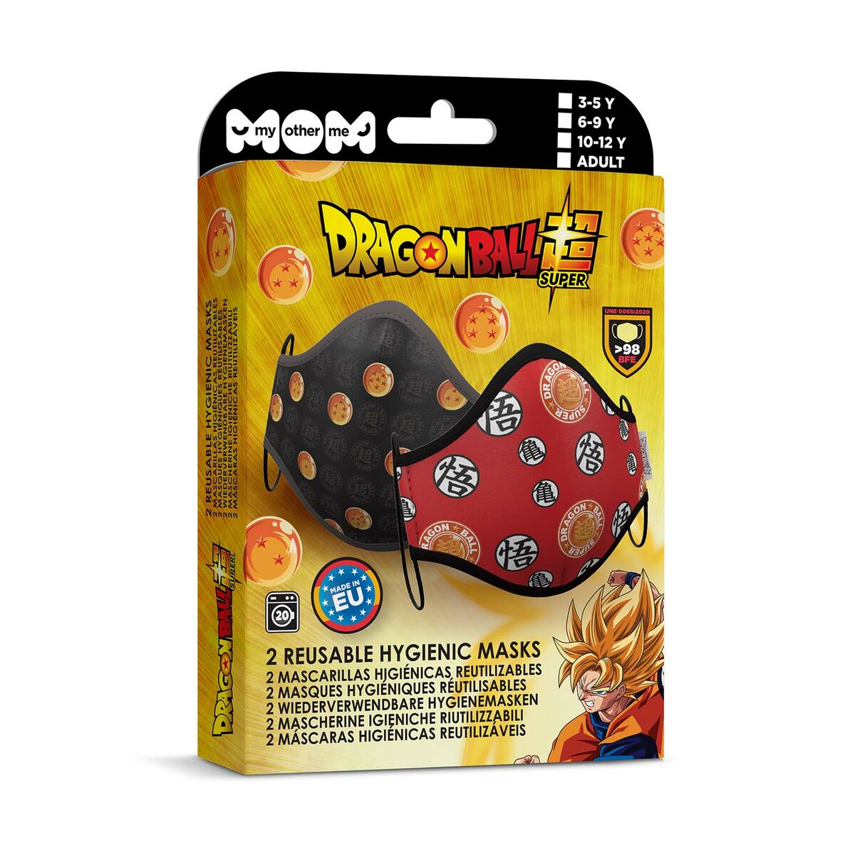 Гигиеническая маска My Other Me 2 штук Dragon Ball-3
