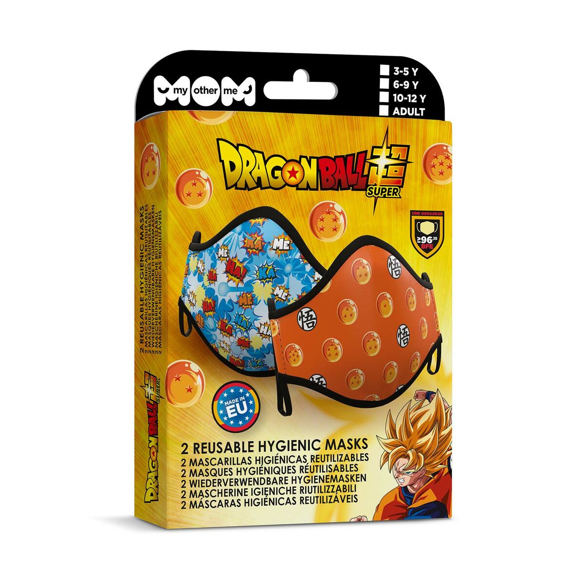 Гигиеническая маска My Other Me 2 штук Dragon Ball-3