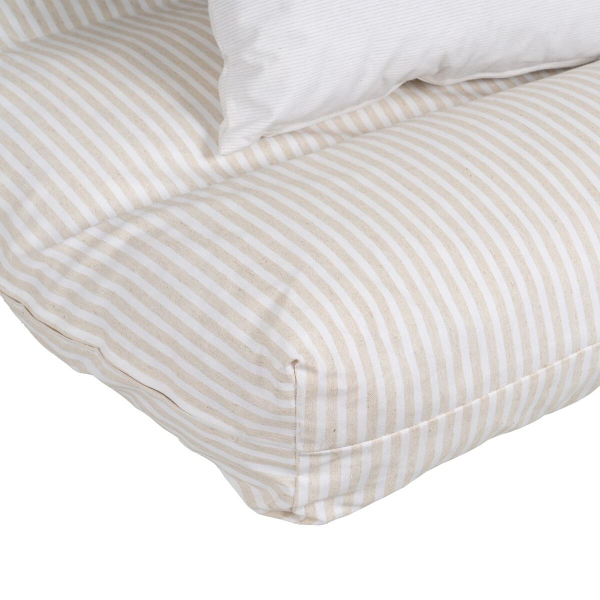 Pillow 4 Items Beige 120 x 80 cm-5