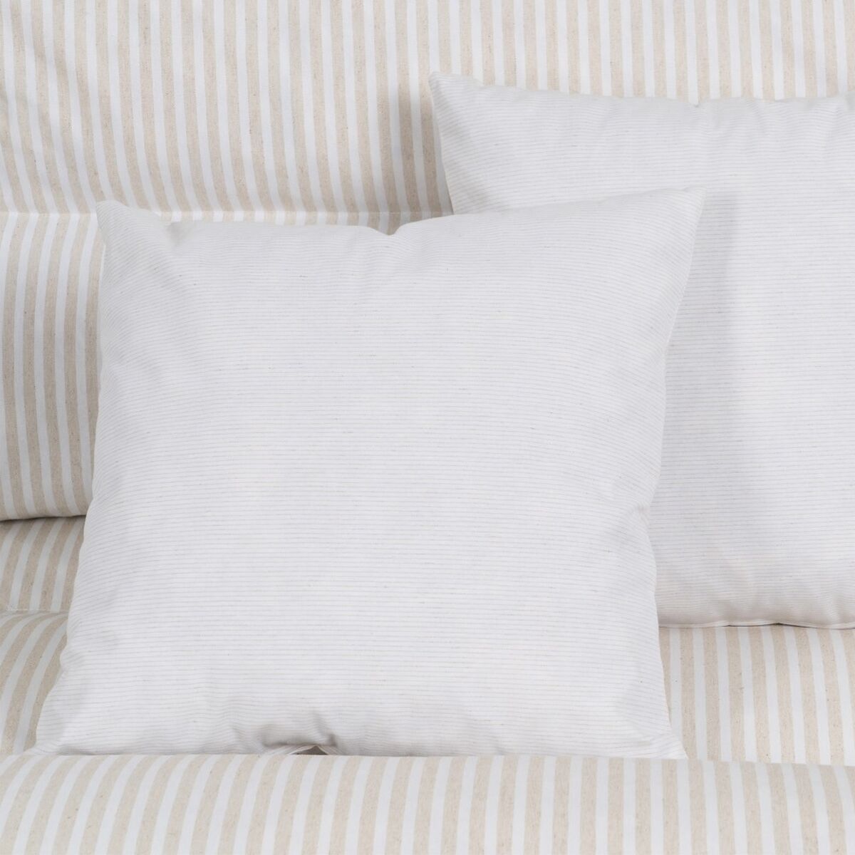 Pillow 4 Items Beige 120 x 80 cm-7