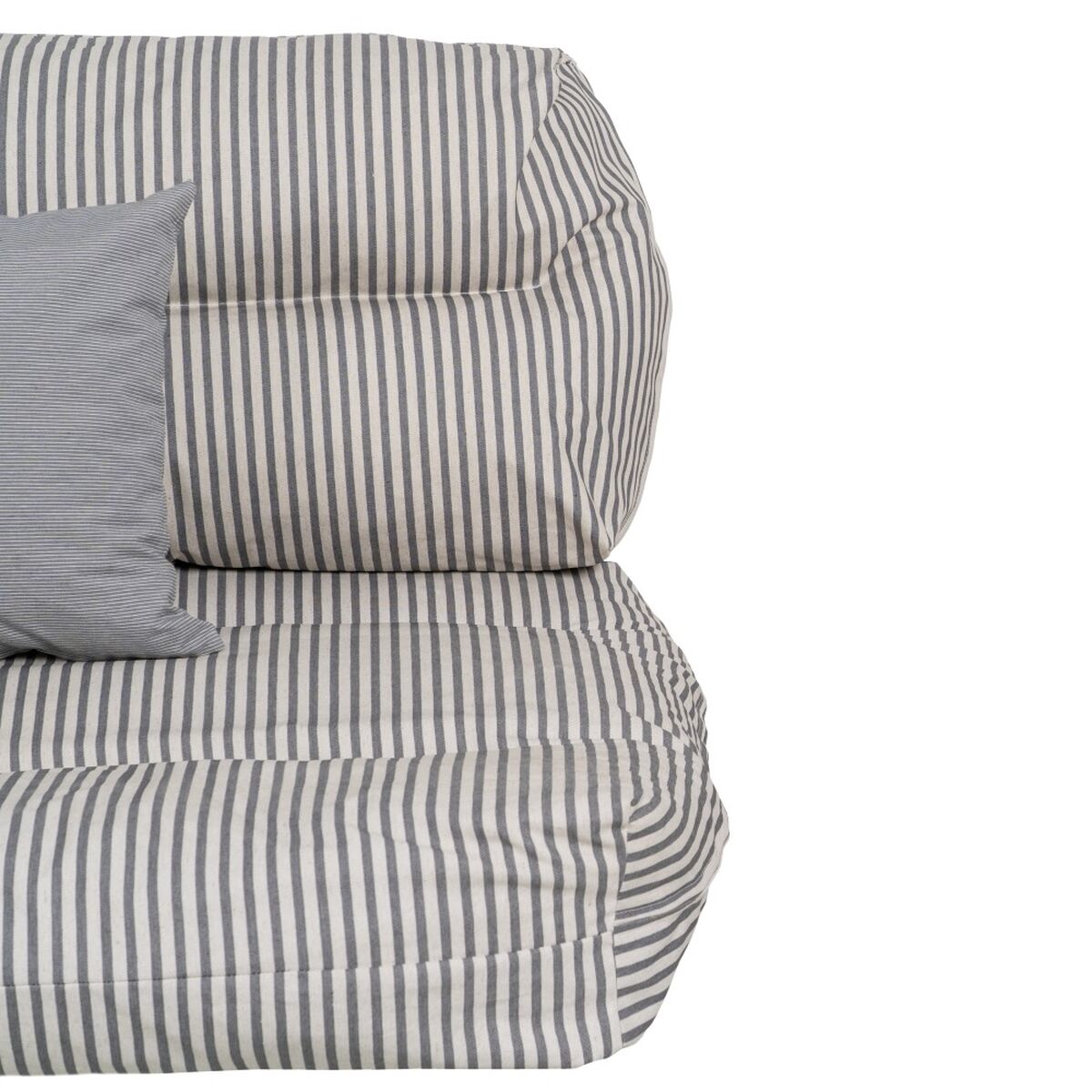 Pillow 4 Items Grey 120 x 80 cm-3