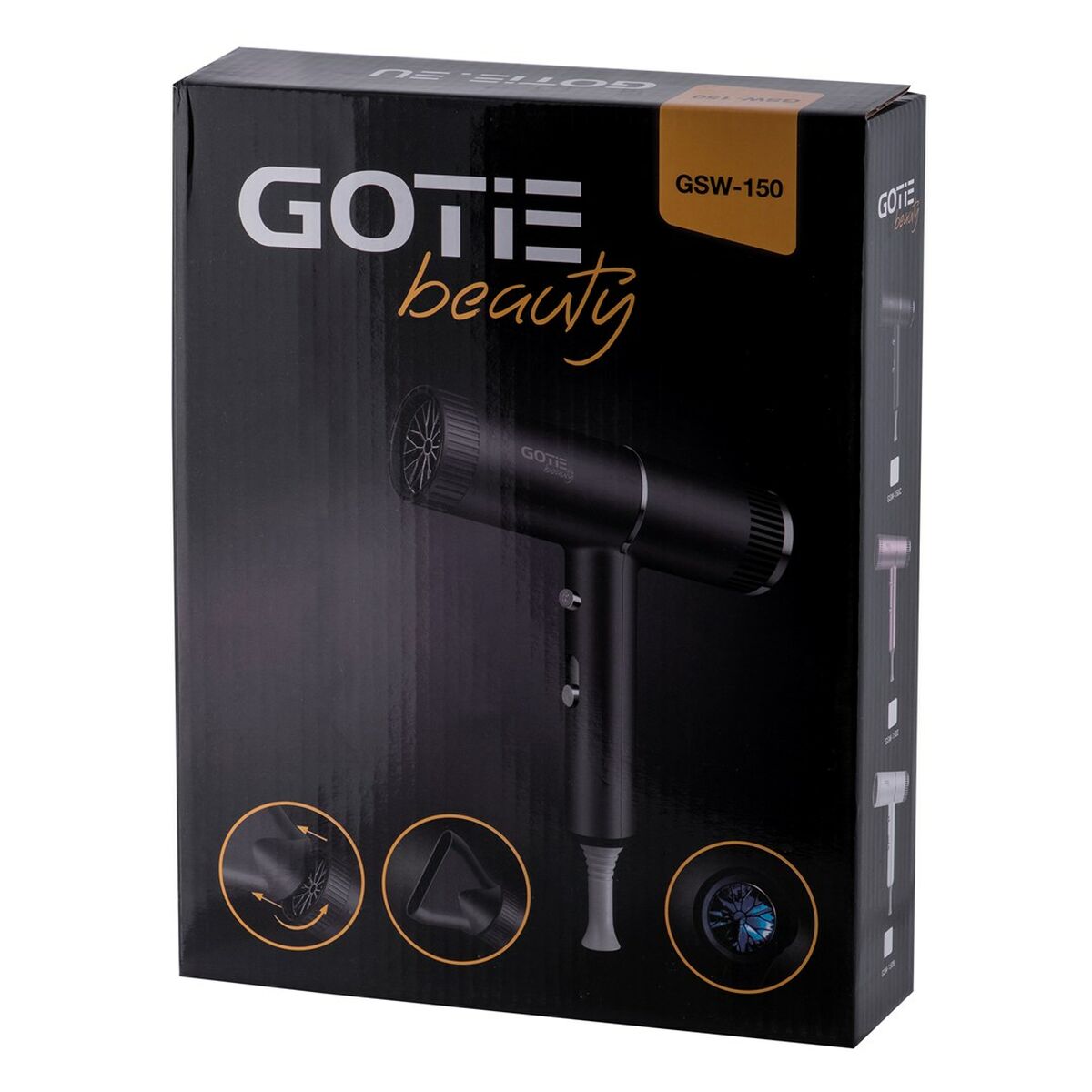 Gotie hair dryer GSW-150B-4