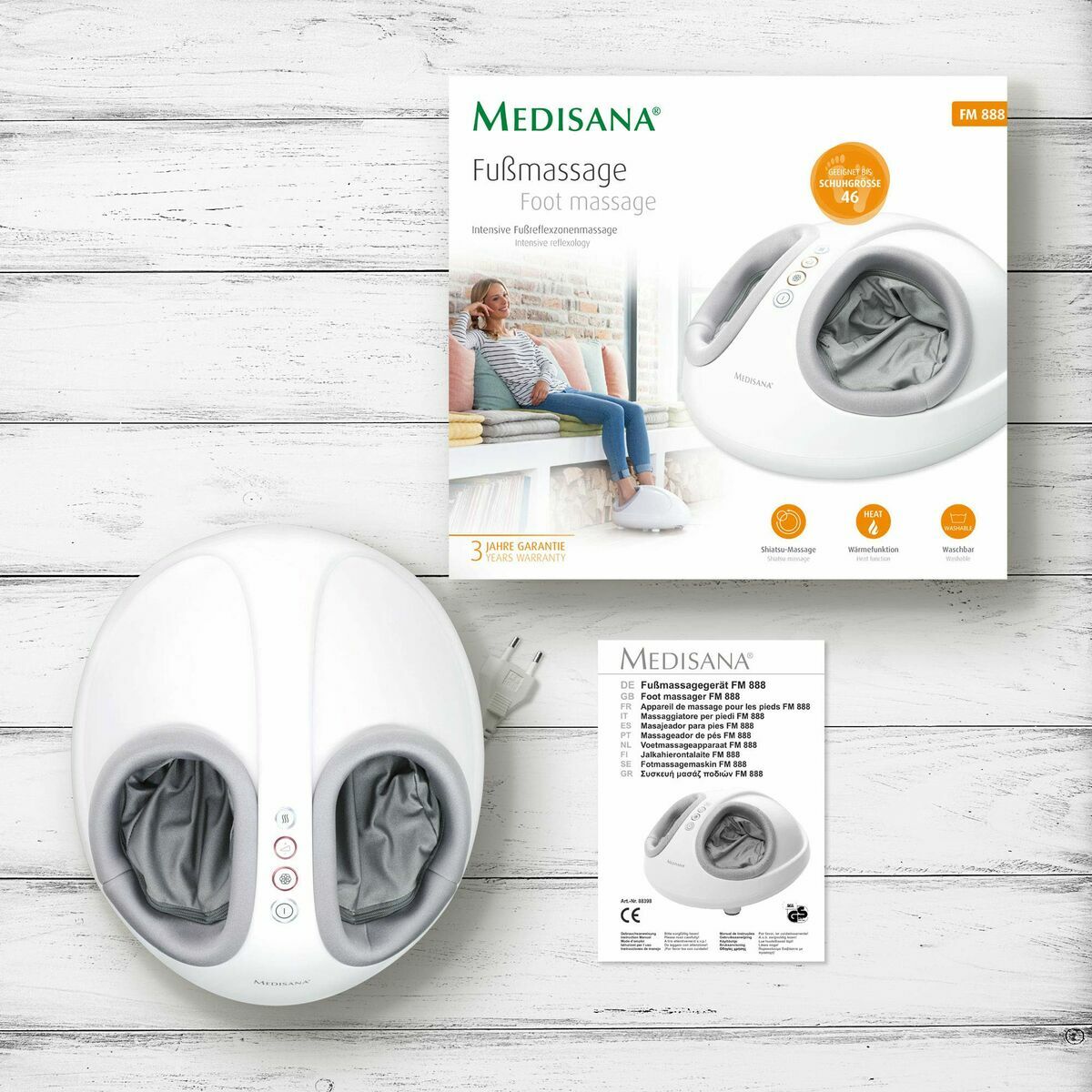 Massageiro para pernas Medisana 88398-4