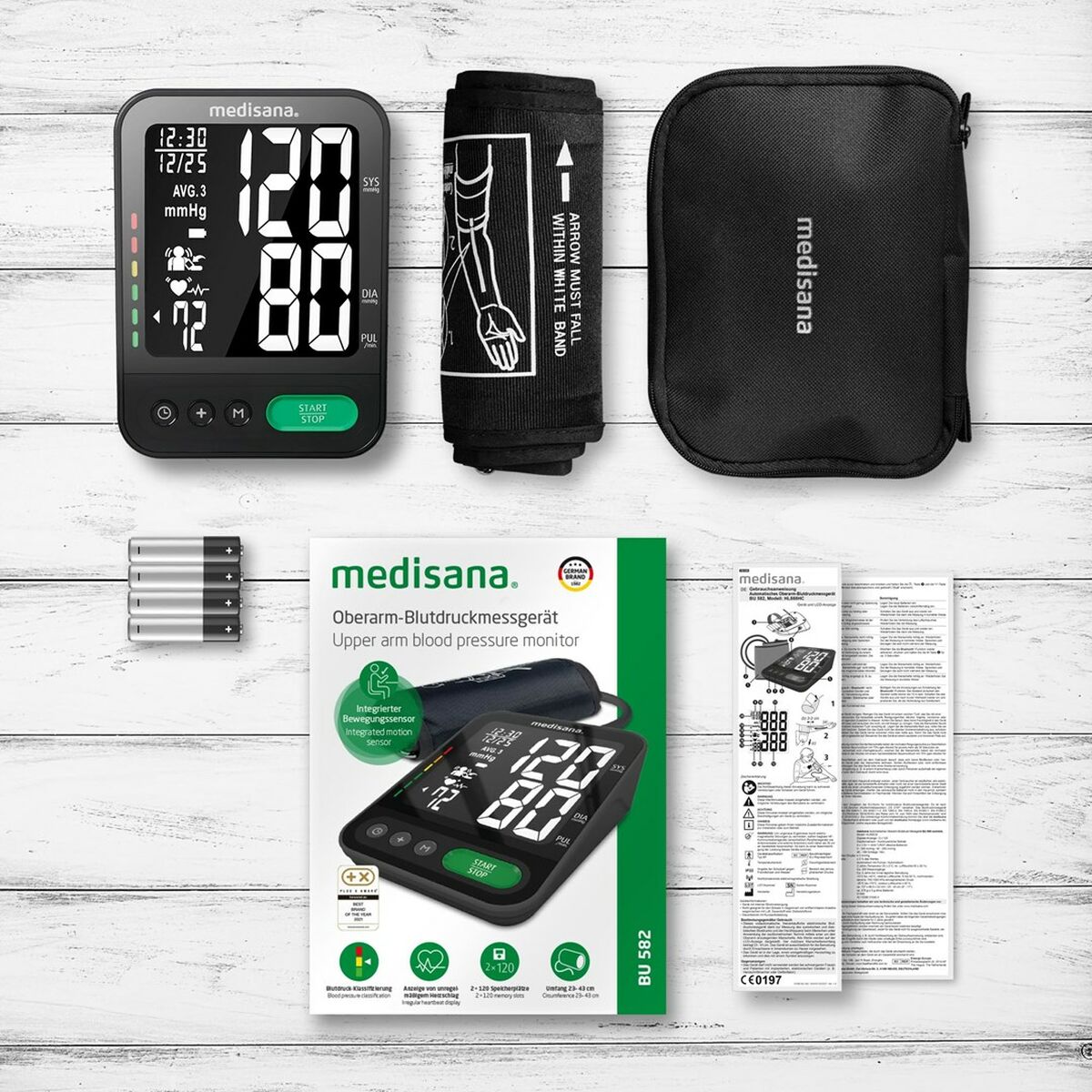 Тонометр на руку Medisana BU 582-4