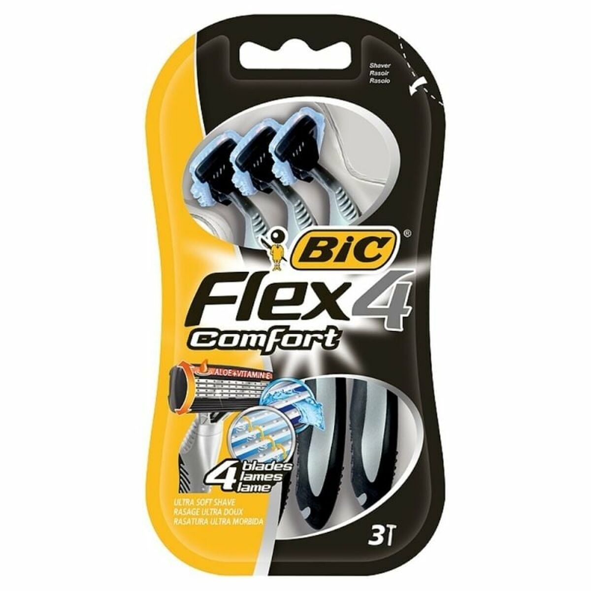 Bic Flex 4 shaving machine (3 pieces)-2