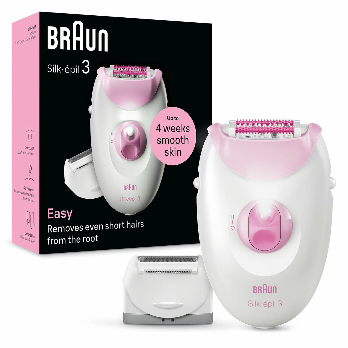 Электрический эпилятор Braun SE3-031-2