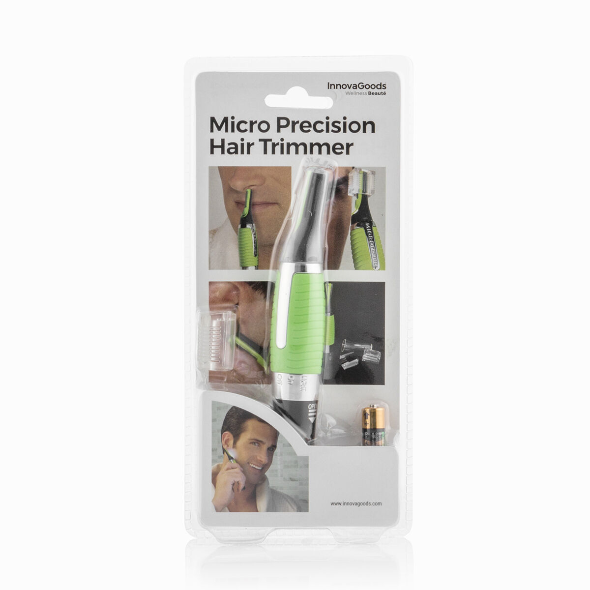 Trimmer eléctrico de alta precisión con LED InnovaGoods-7