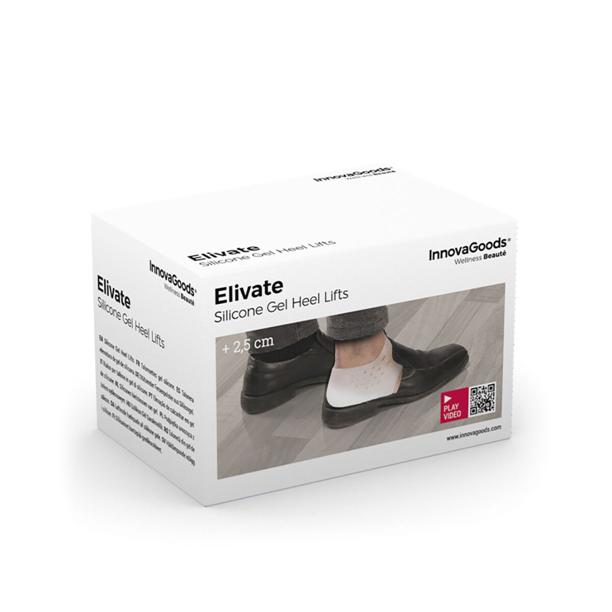 Силиконовые подкладки под пятки Elivate InnovaGoods-5