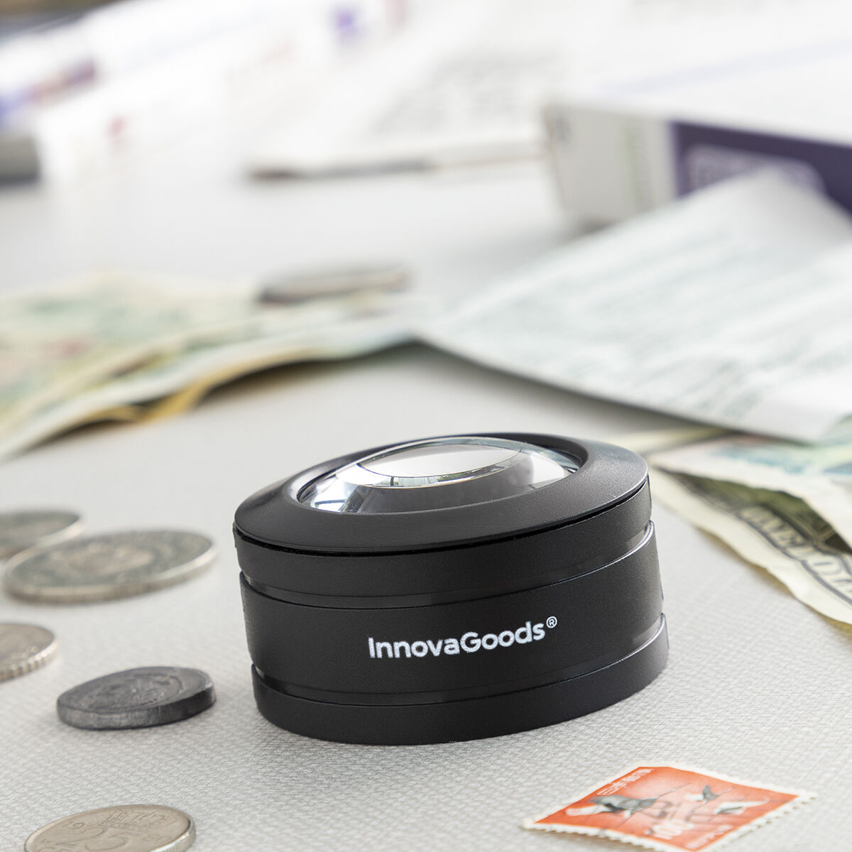Карманная лупа со светодиодной подсветкой Magle InnovaGoods-2