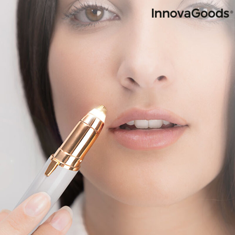 Высокоточный Эпилятор со Светодиодом для Лица InnovaGoods 121631 (Пересмотрено A)-3