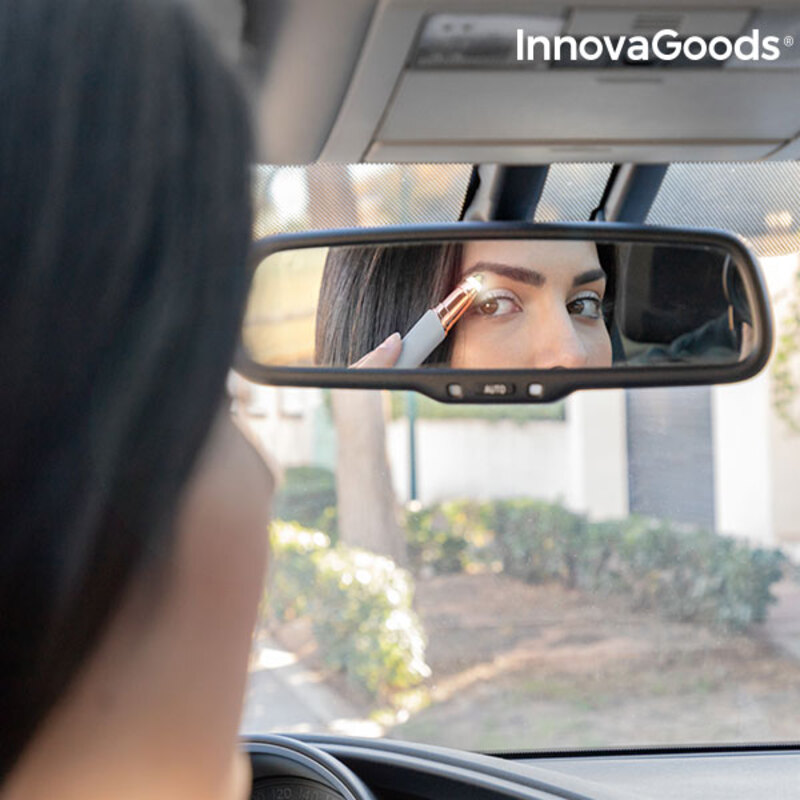 Высокоточный Эпилятор со Светодиодом для Лица InnovaGoods 121631 (Пересмотрено A)-4