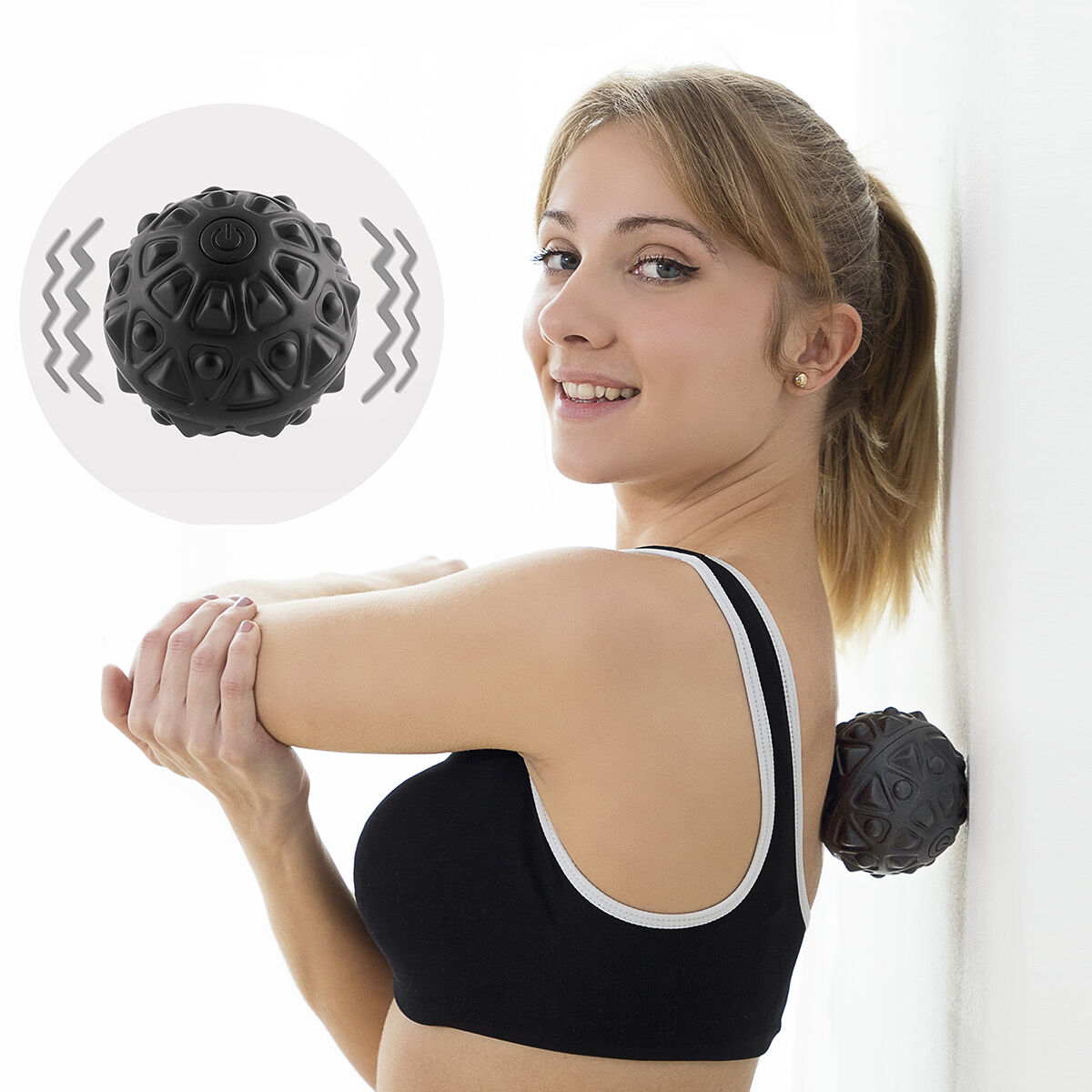 Вибрирующий массажный мячик Noknot InnovaGoods (Пересмотрено A)-2