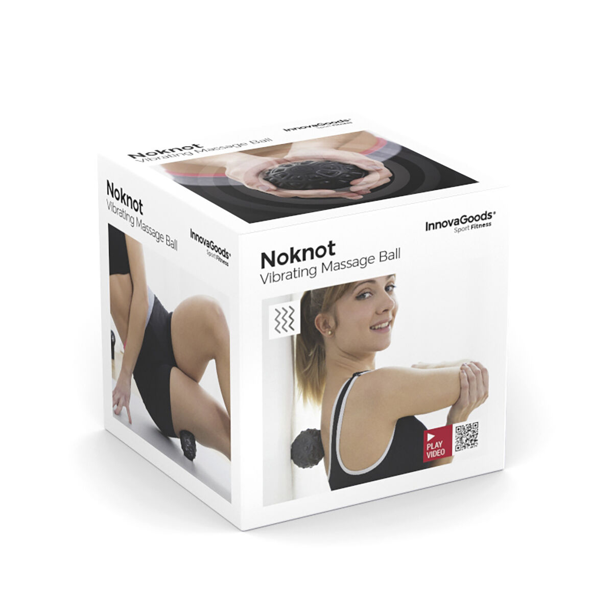 Вибрирующий массажный мячик Noknot InnovaGoods (Пересмотрено A)-8