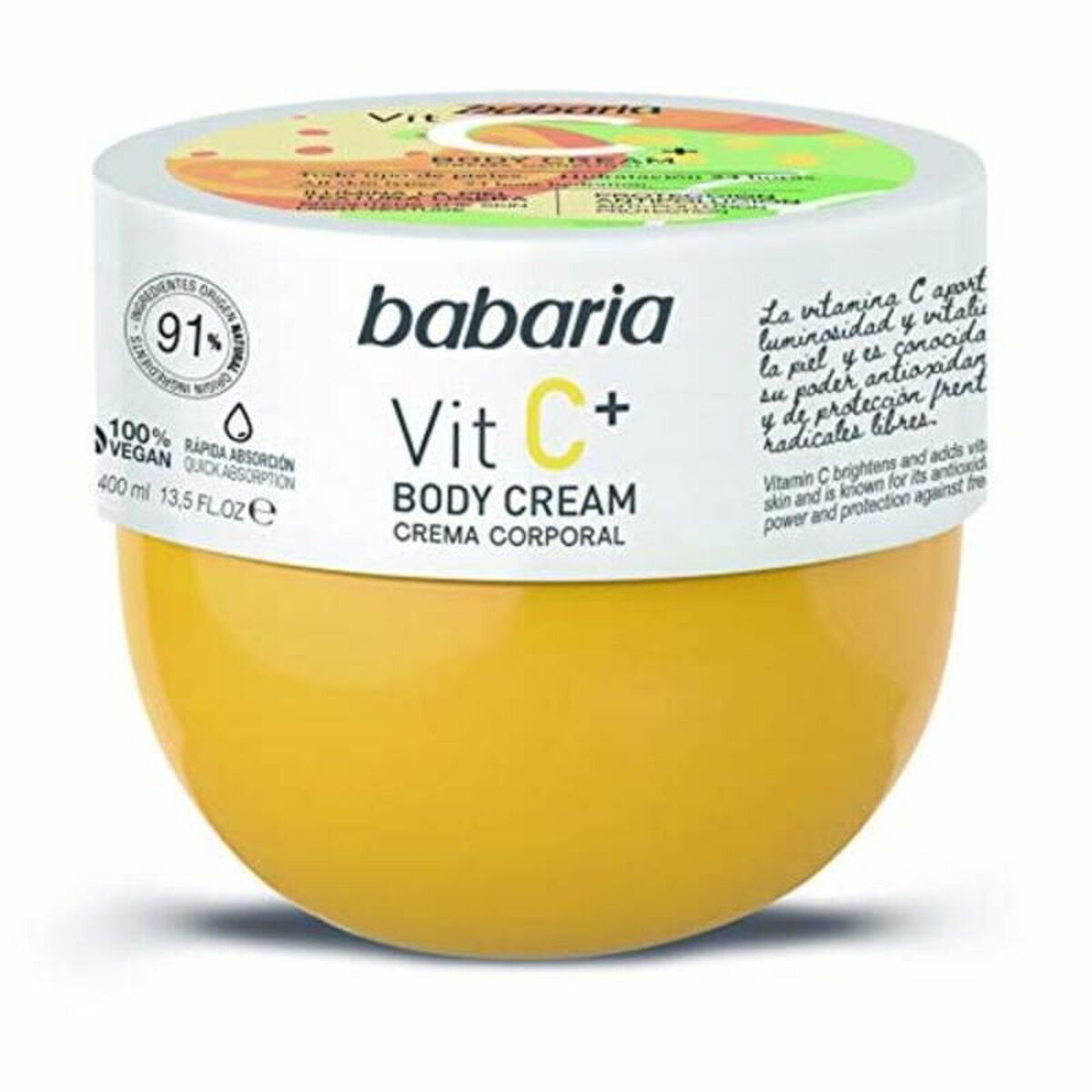 Крем для тела Babaria Vitamin C 400 ml-2
