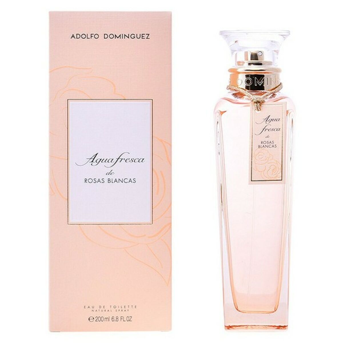 Женская парфюмерия Agua Fresca Rosas Blancas Adolfo Dominguez EDT-6