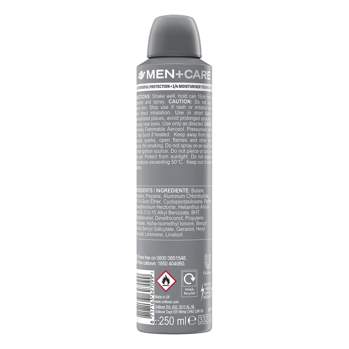 Дезодорант-спрей Dove Men Sport Active Fresh 250 ml-2