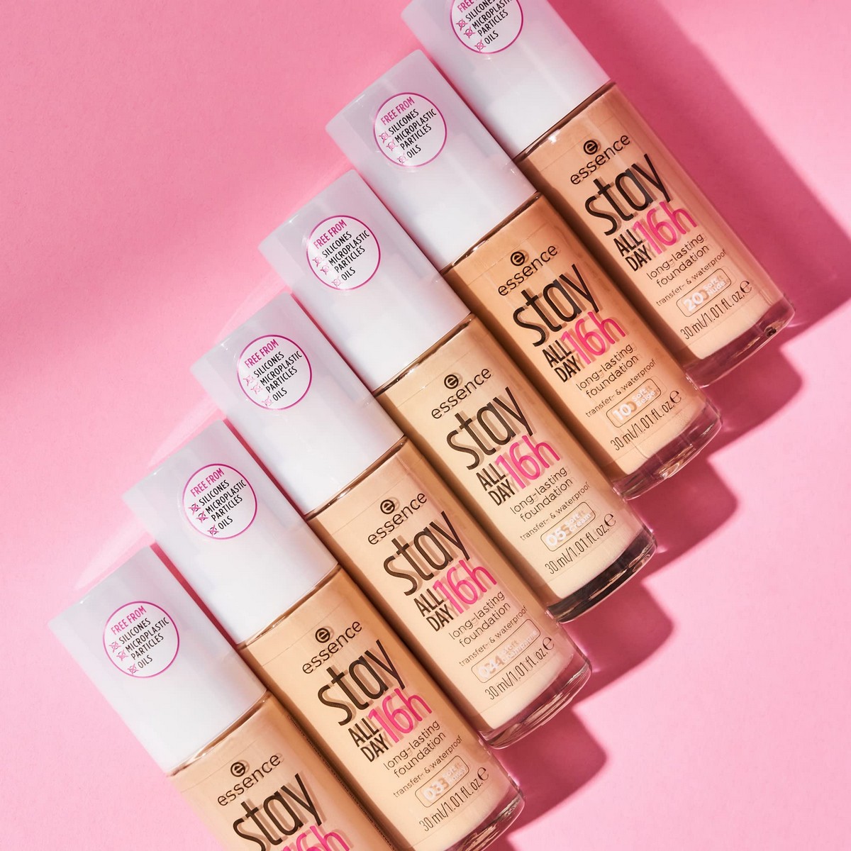 Основа-крем для макияжа Essence Stay All Day 16H 20-soft nude (30 ml)-3