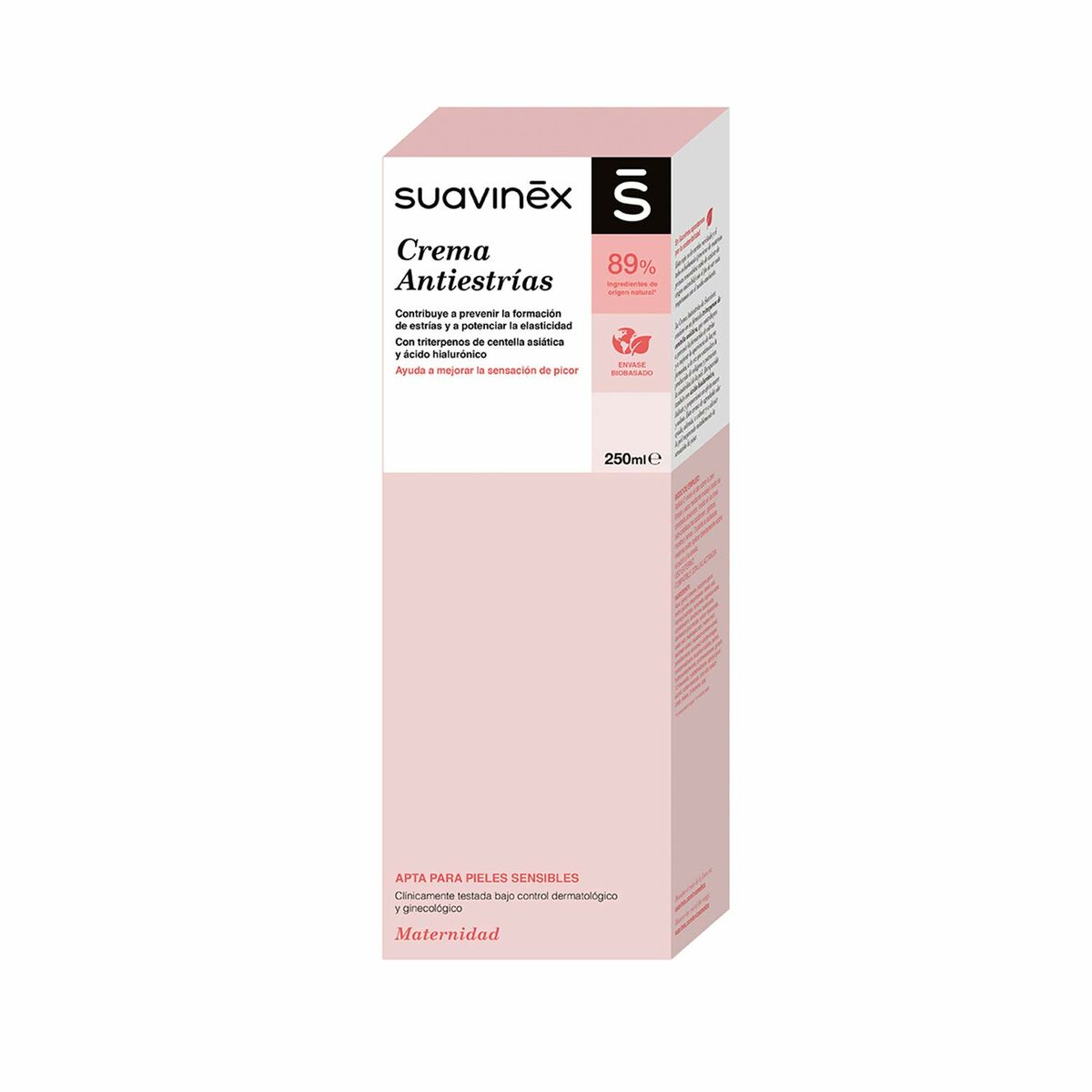 Крем для тела против растяжек Suavinex Crema 250 ml-3