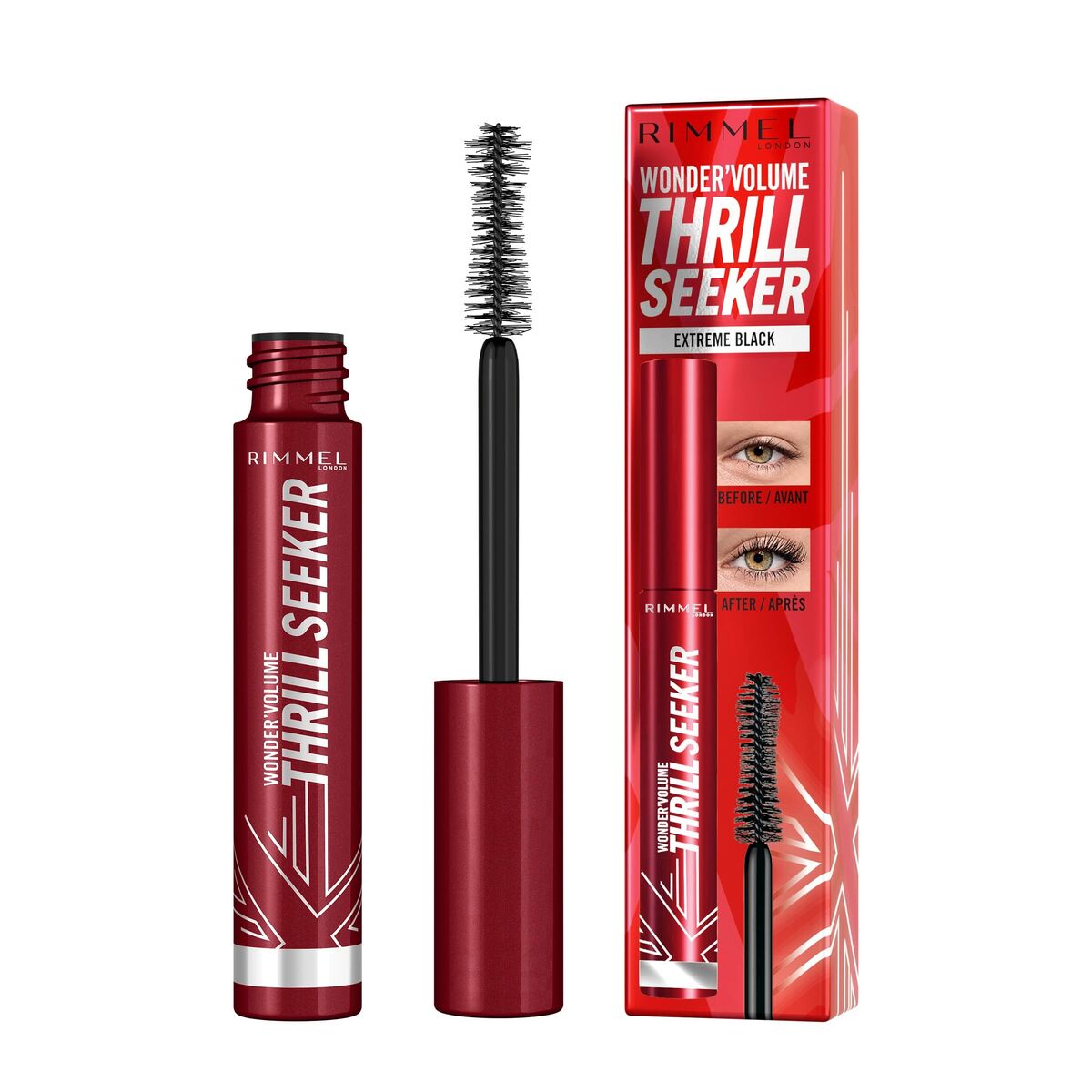 Тушь для ресниц Rimmel London Wonder Volume Thrill Seeker Extreme Black 8 ml-3