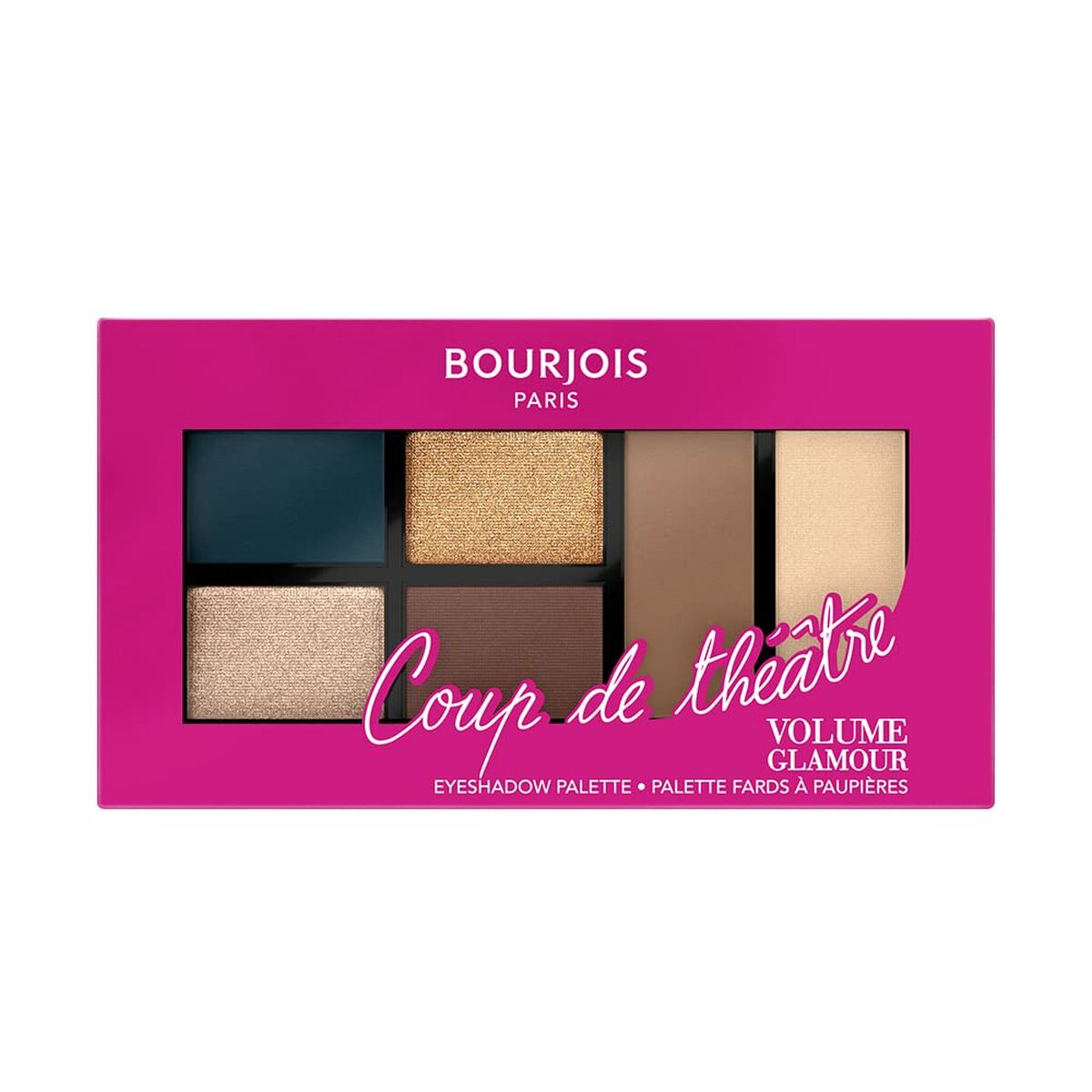 Палитра теней для глаз Bourjois Volume Glamour 02-cheeky (8,4 g)-2