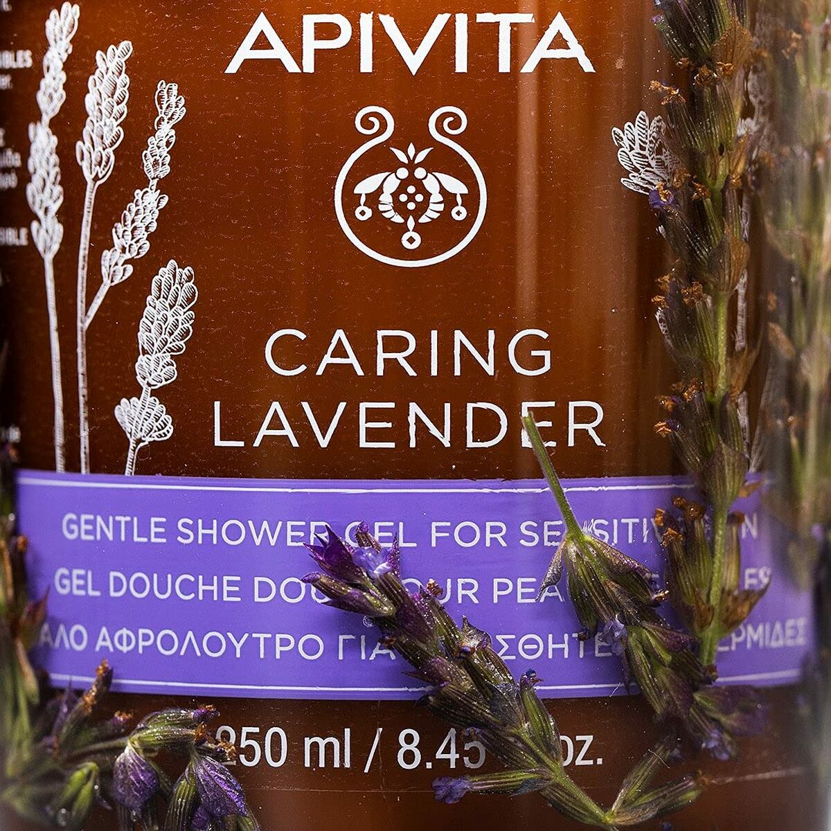 Apivita Caring Lavender 250 مل جل الاستحمام-2