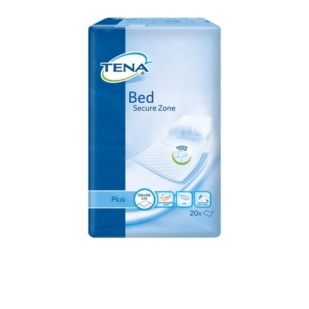 Защита от протекания Tena Bed Secure Zone Plus 60 x 90 cm 20 штук-2