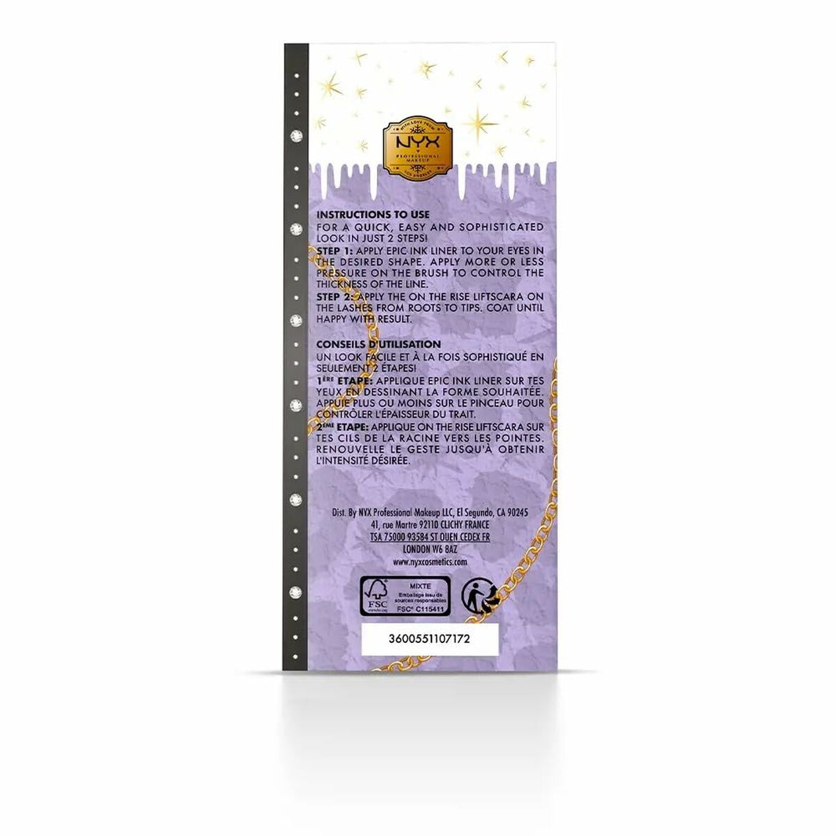 Макияжный набор NYX Eye Must Have Limited Edition Лимитированная серия глаза 2 Предметы-3