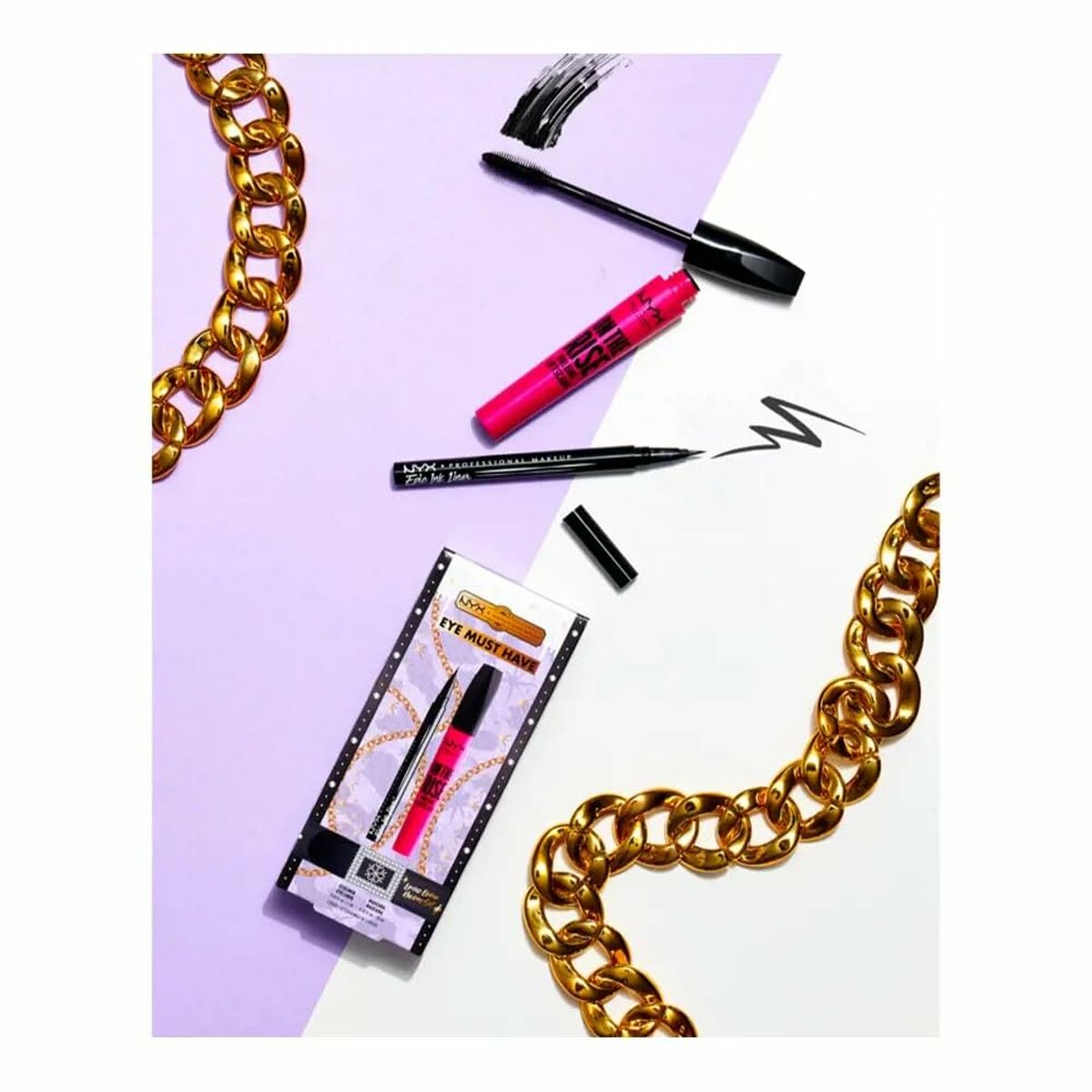 Макияжный набор NYX Eye Must Have Limited Edition Лимитированная серия глаза 2 Предметы-4