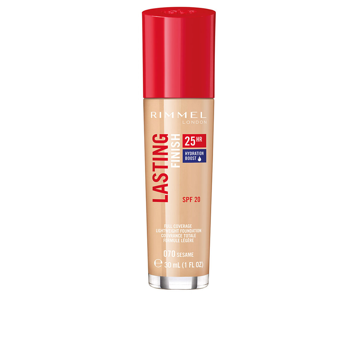 Rimmel London Lasting Lasting Finish N° 070 Spf 20的液体化妆基础