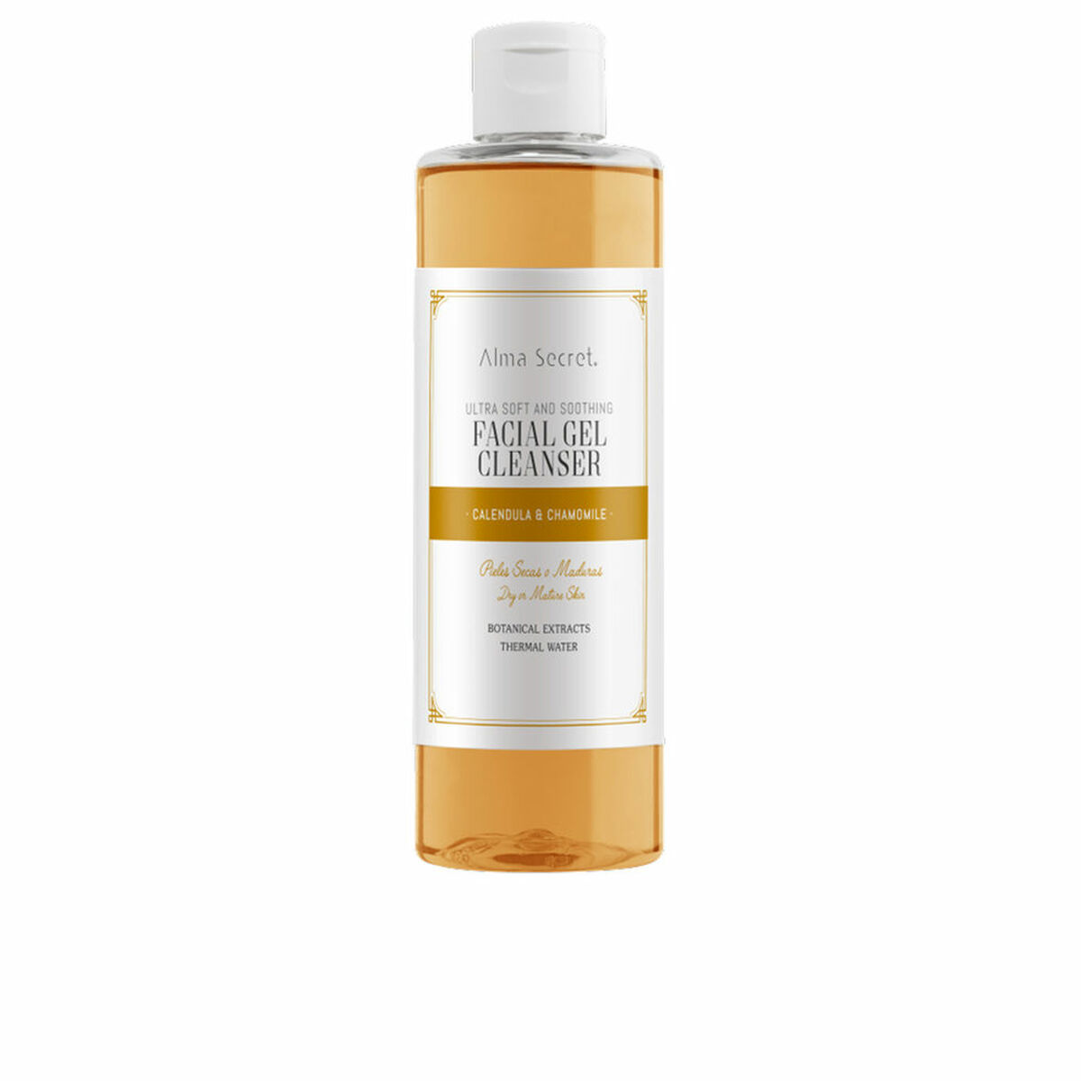 Gel de limpieza facial Alma Secret Manzanilla Suavizante Caléndula 200 ml