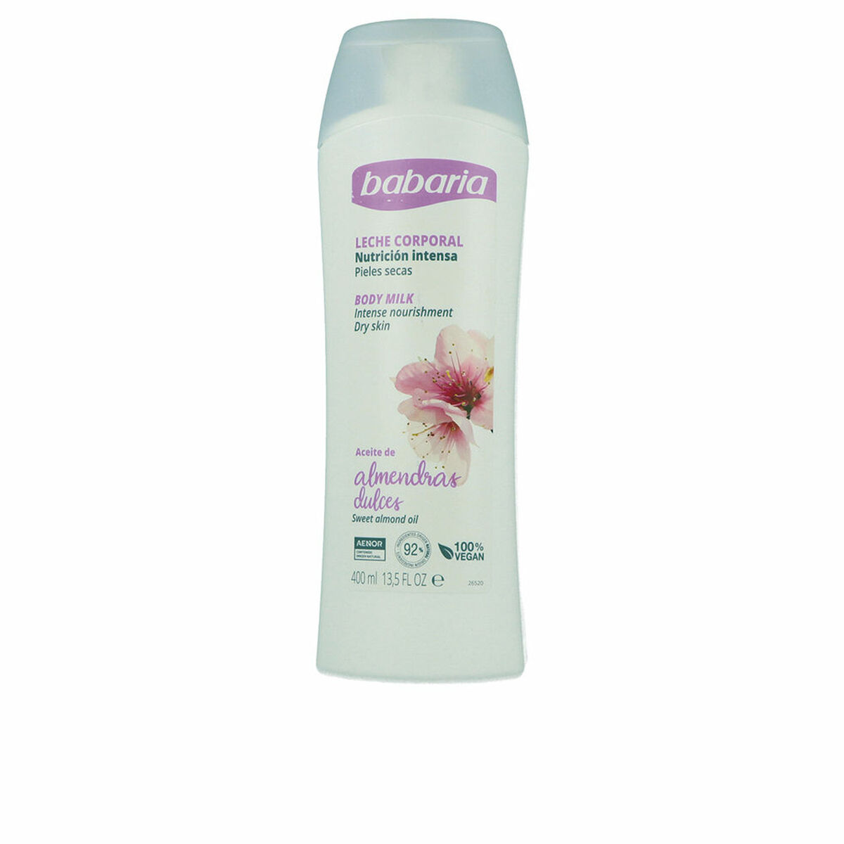 Latte nutriente per il corpo Babaria Olio di mandorle 400 ml-2