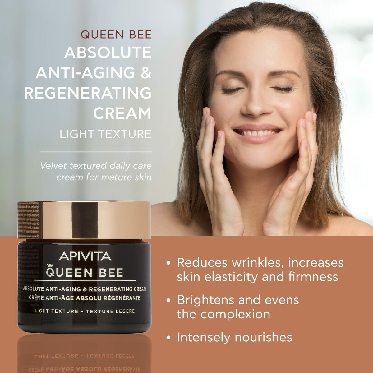Crema per il viso Apivita Queen Bee antiviolenza 50 ml-3