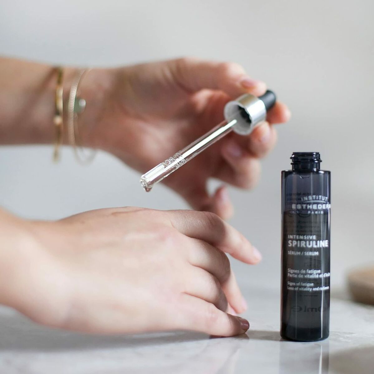 Siero per il viso Istituto Esthederm Intensive Spiruline 30 ml-3