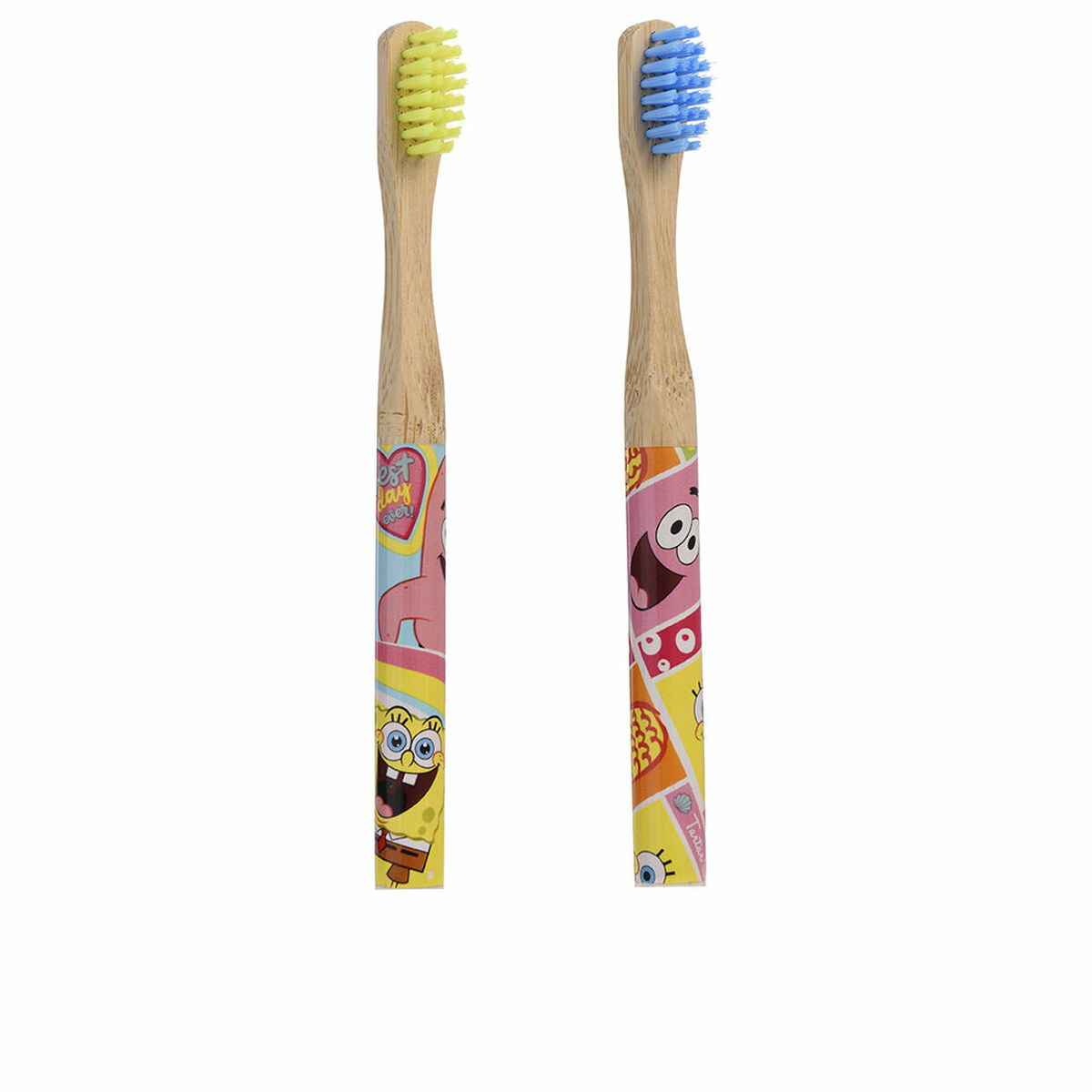 Spazzolino da denti per bambini Take Care Spugna Bob 2 Oggetti-2