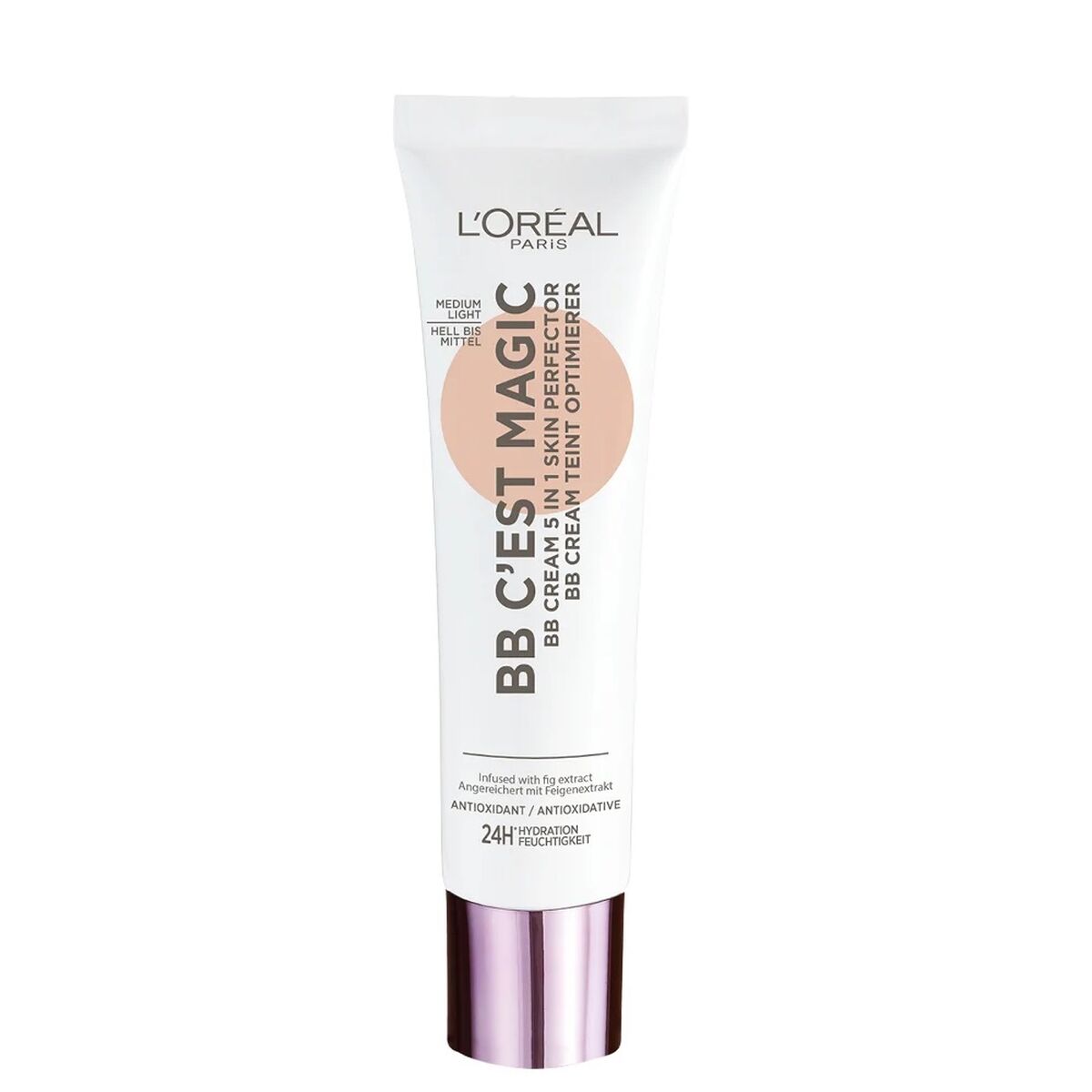 Crema idratante con colore 02 Light L'Oreal Make Up Magic Bb chiaro Spf 10 30 ml-3