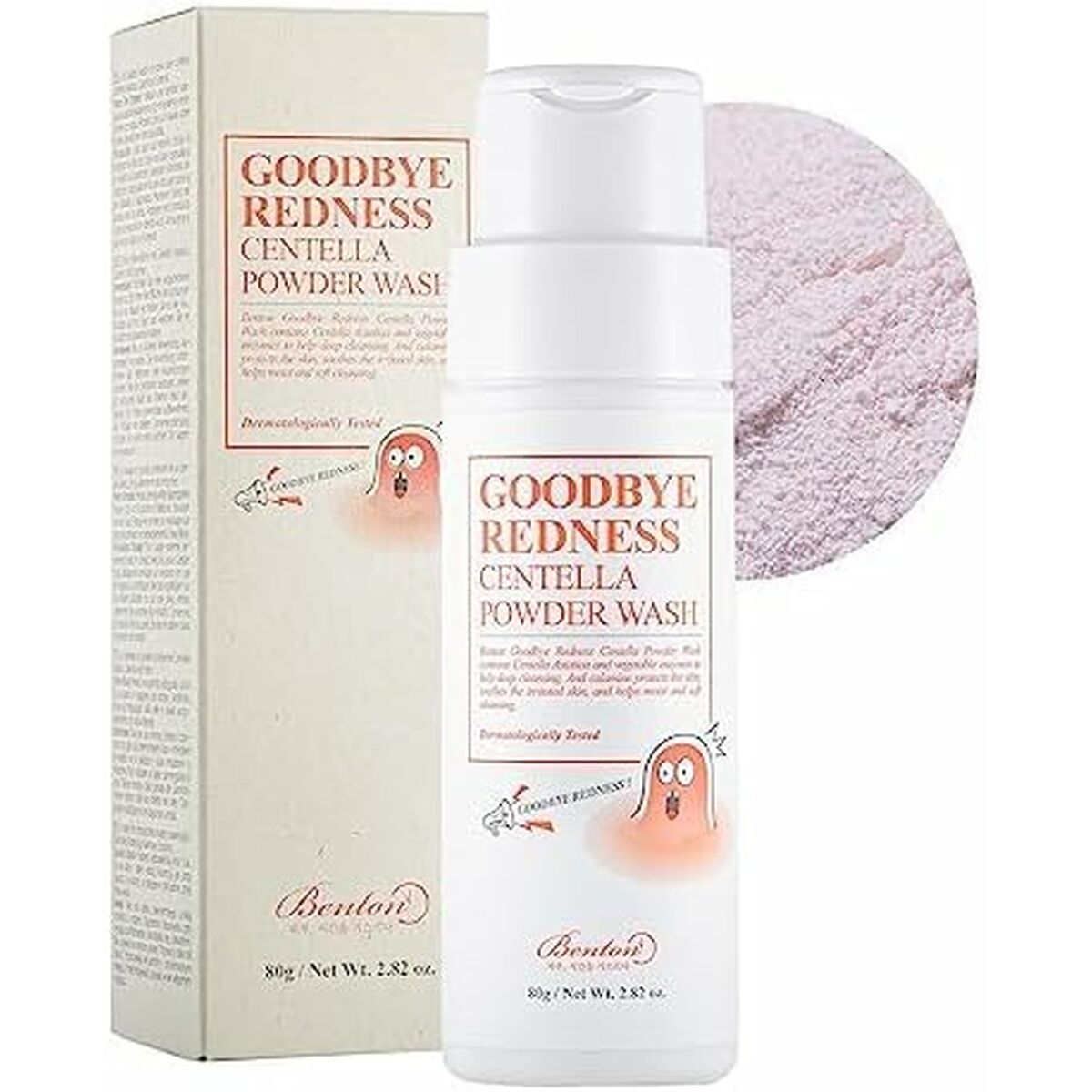 Очищающее средство для лица Benton Goodbye Redness Centella 80 g порошкообразный-2