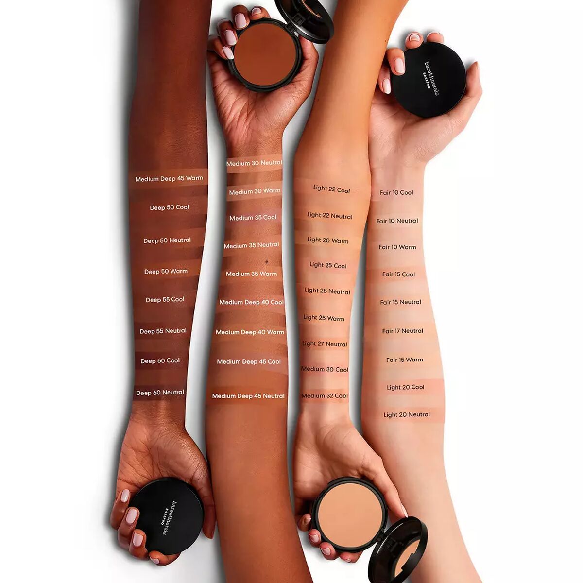 Base per il trucco sotto forma di bareMinerals Barepro N.4 25 Cool 8 g-2
