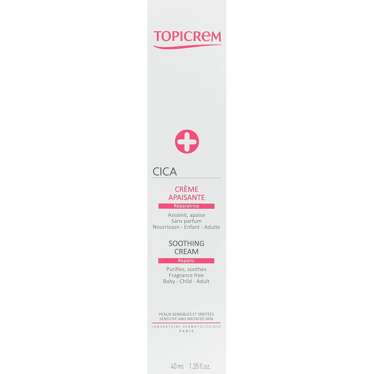 Crema calmante Topicrem Cica 40 ml-2