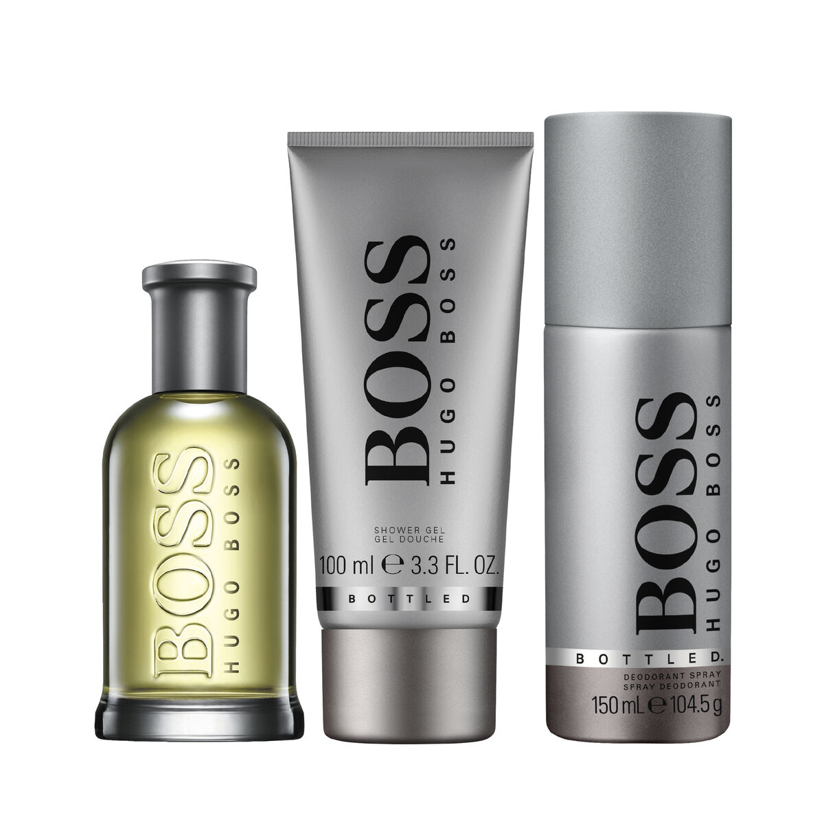 Set di profumi maschile Hugo Boss-boss Boss Bottled 3 Oggetti-2