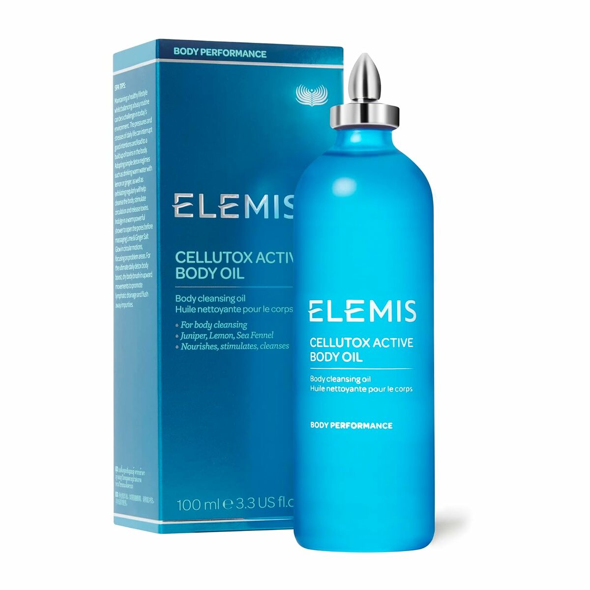 Olio anti-cellulite per il corpo di Eleis Cellutox Active 100 ml-3