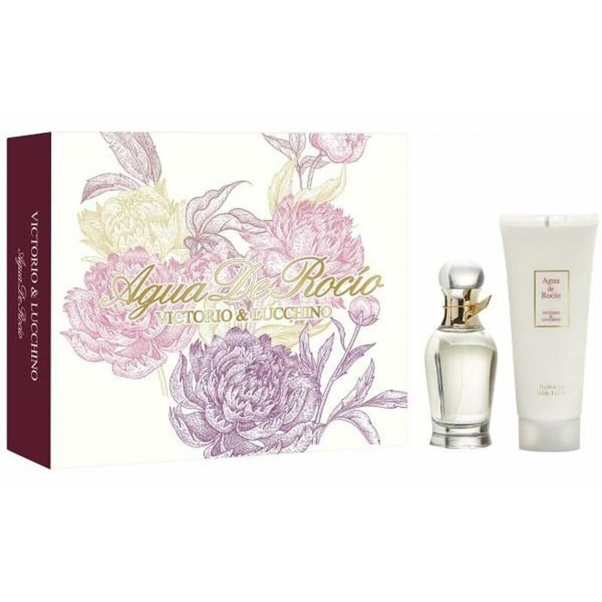 Victorio & Lucchino EDT Agua de Rocio 2 әйелдер парфюмериялық жиынтығы Заттар