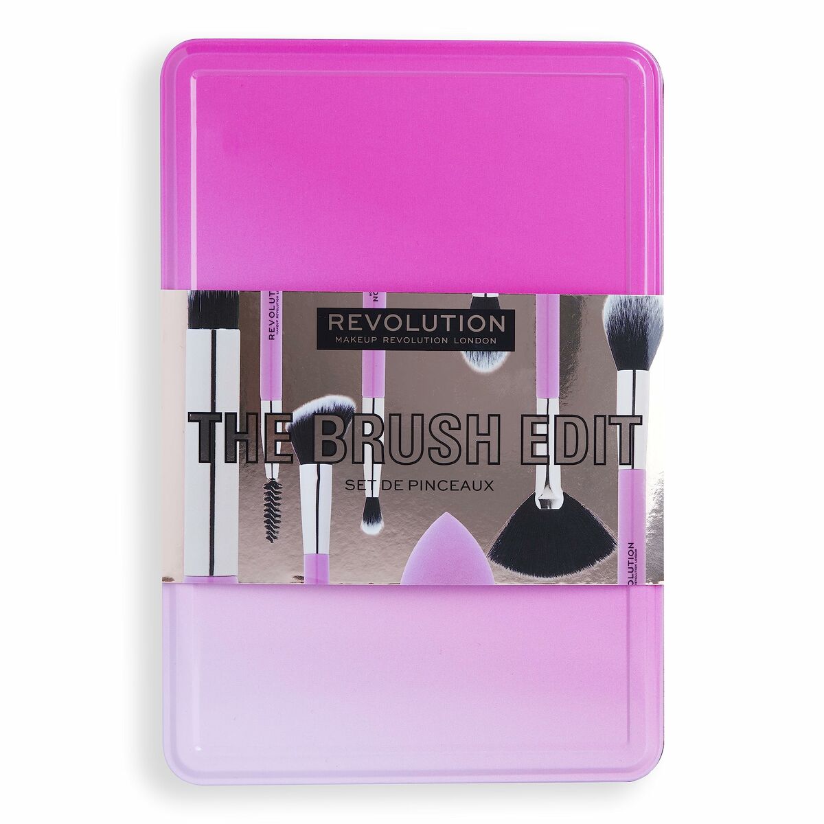 Набор кисточек для макияжа Revolution Make Up The Brush Edit Розовый 8 Предметы-3
