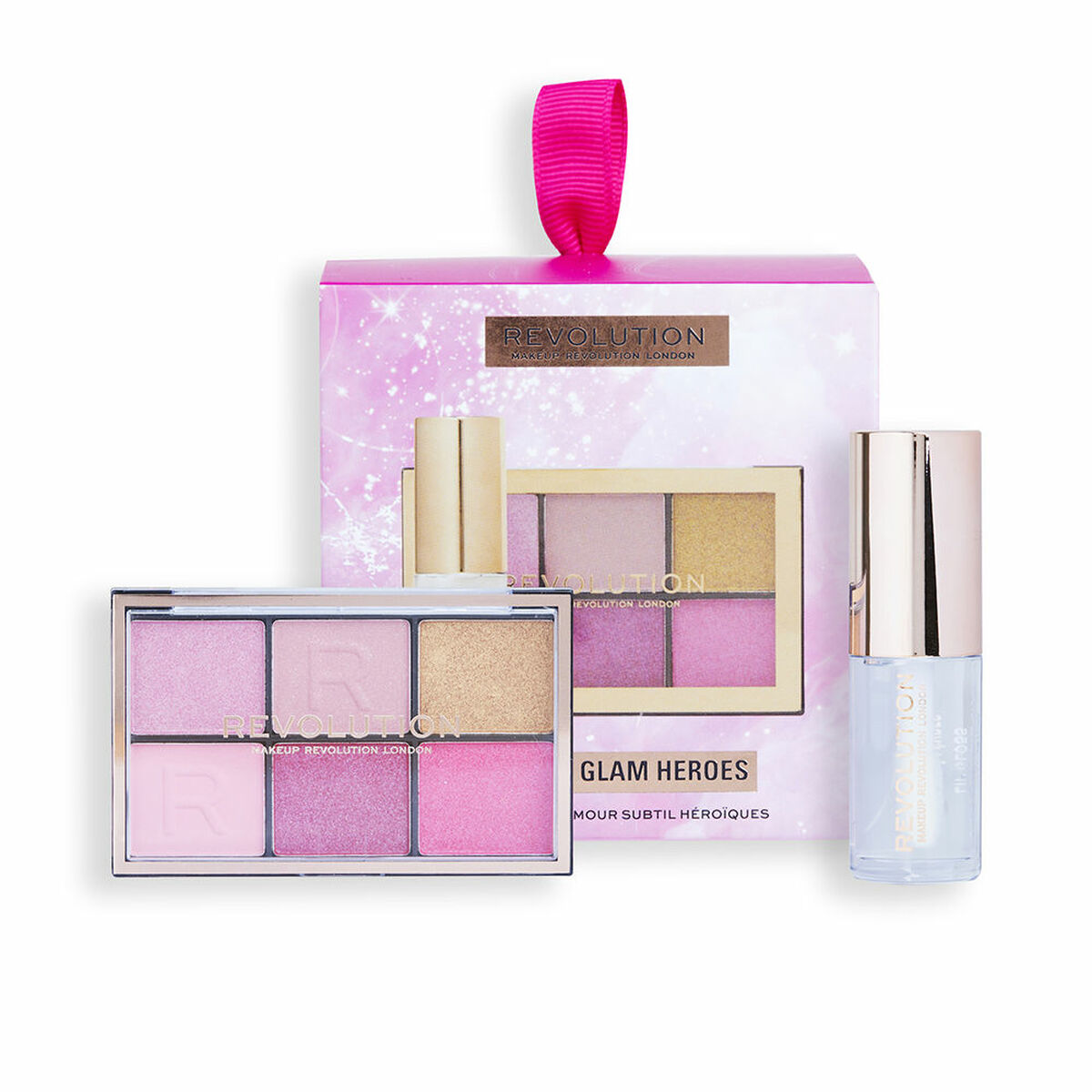 Макияжный набор Revolution Make Up Glam Heroes Lote 2 Предметы