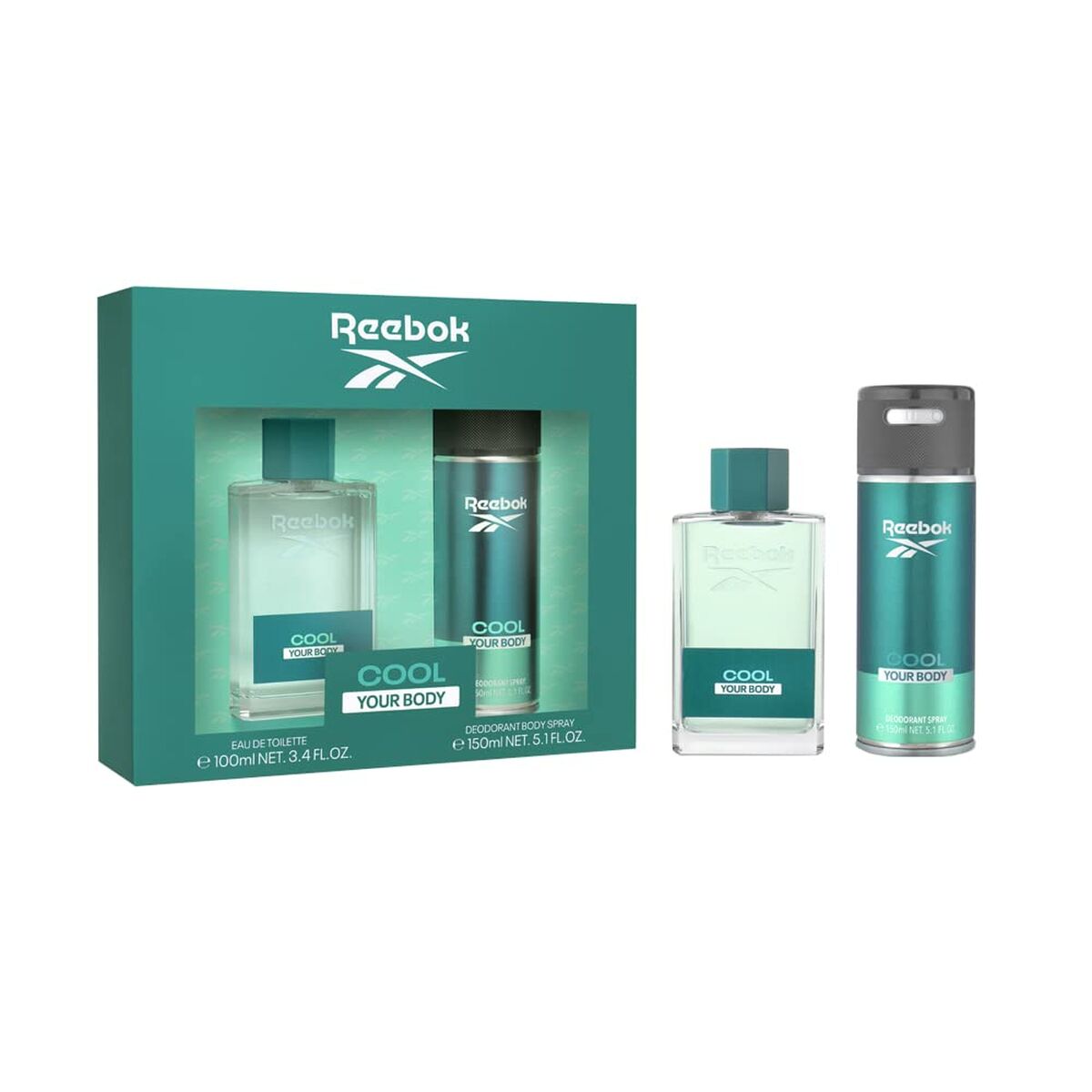 Set di profumi maschile Reebok EDT Cool Your Body 2 Oggetti-2